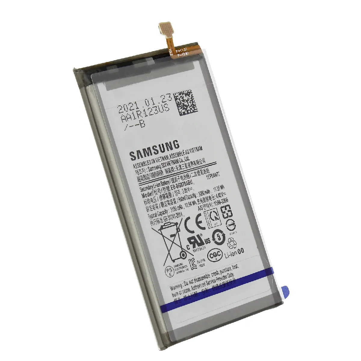 Samsung Galaxy S10e 3100 mAh