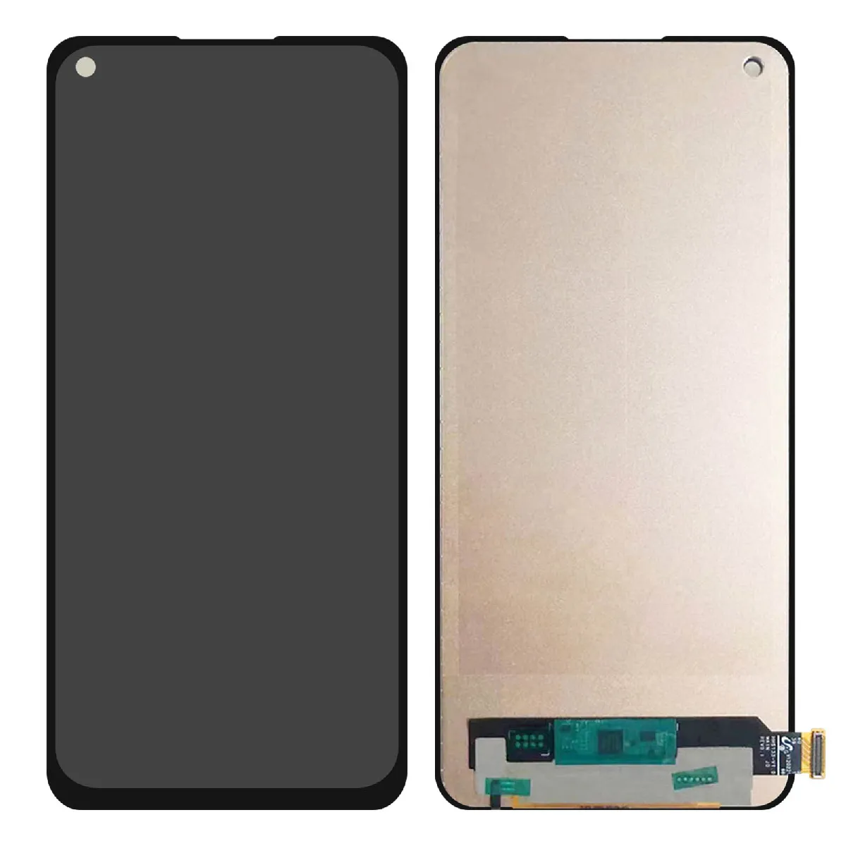 Clappio Noir Bloc Complet Pour Oneplus 8T Ecran Lcd Vitre Tactile Compatible - Image 2