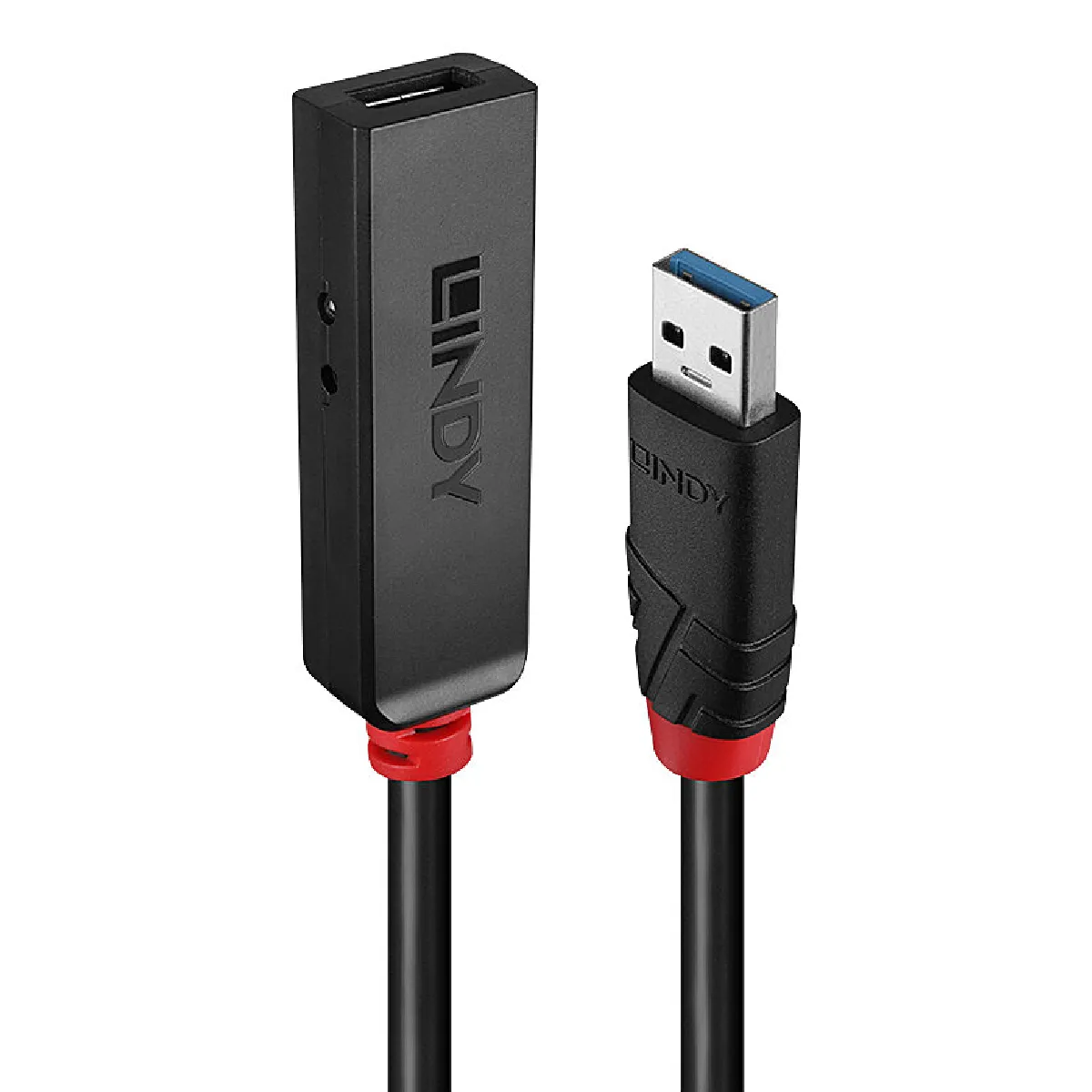 Lindy Noir Rallonge Active Usb 3.0 Slim, 10M - Neuf - Image 3