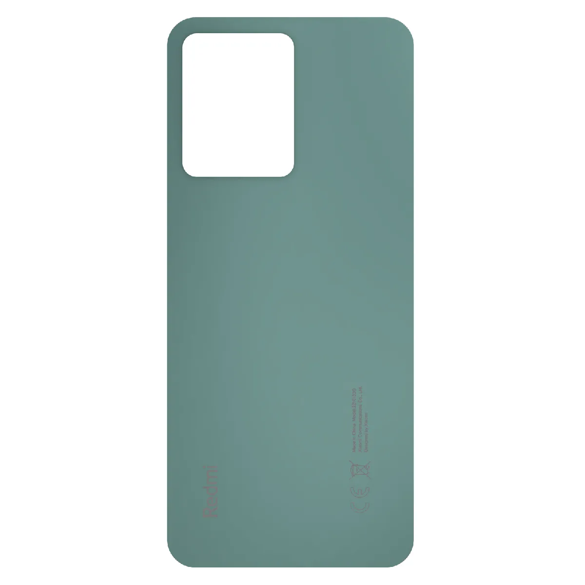 Cache batterie pour Xiaomi Redmi Note 12 4G Original Service Pack pâle Neuf