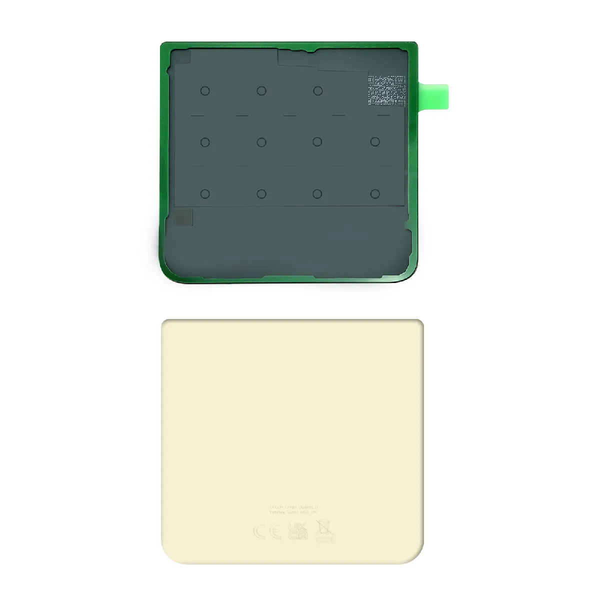 Samsung Cache Batterie Galaxy Z Flip 3 Crème
