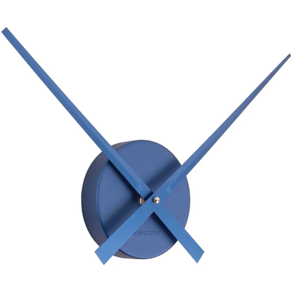 Horloge Murale Carrée Karlsson Sucinto Dome - 35x35x35 Cm, Bleu, Plastique, Design Moderne Pour Salon Bureau - 11