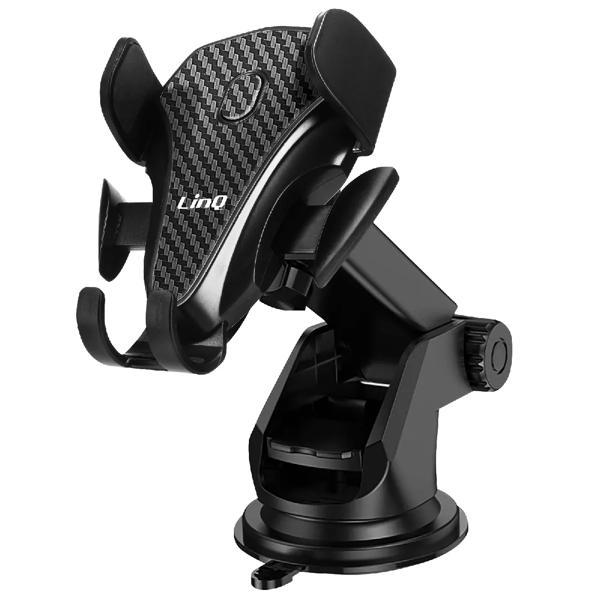 Linq Noir Support Voiture Ventouse Tableau De Bord/Pare-Brise Bouton De Verrouillage