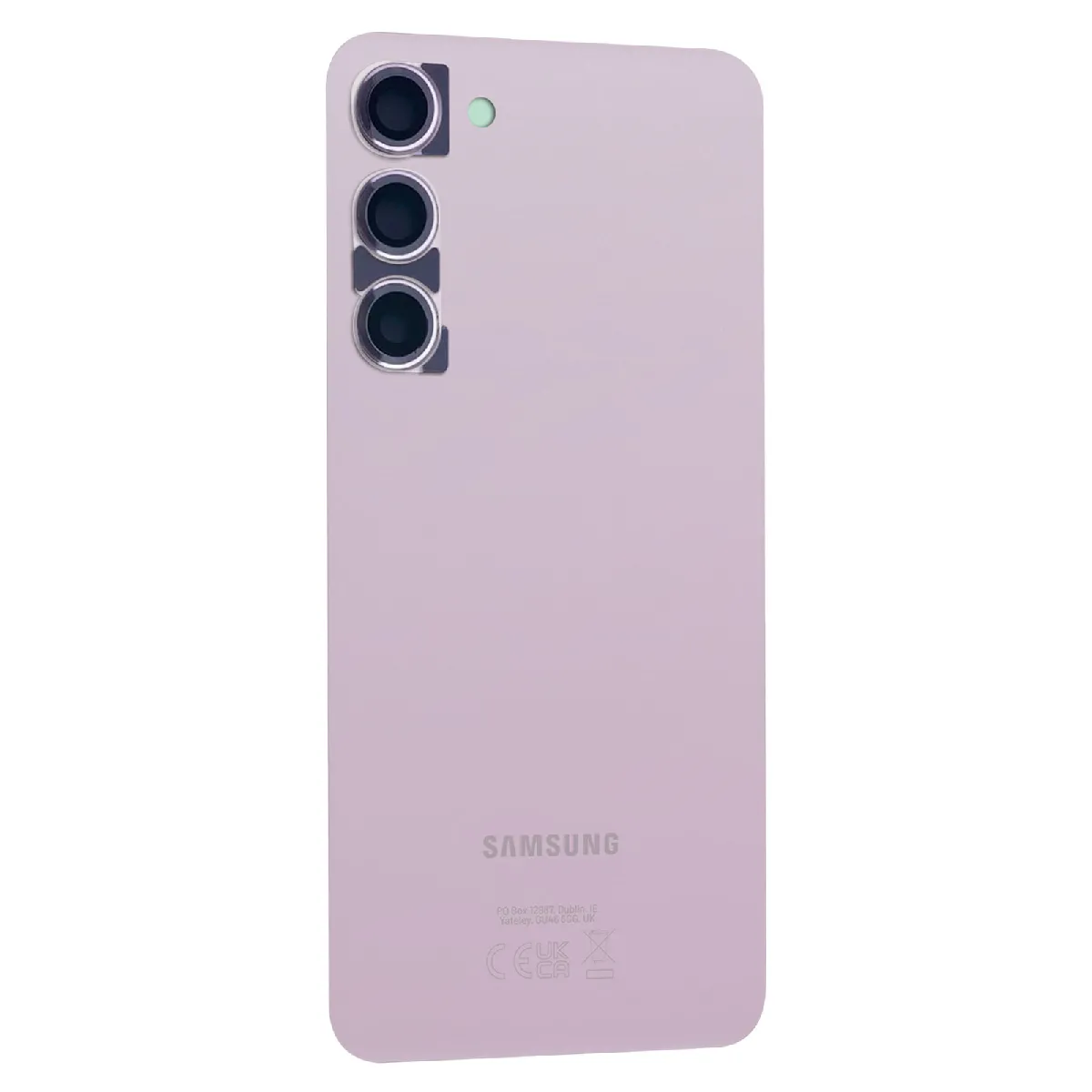 Vitre Arrière pour Samsung Galaxy S23 Plus avec Lentille Caméra Original lavande Neuf