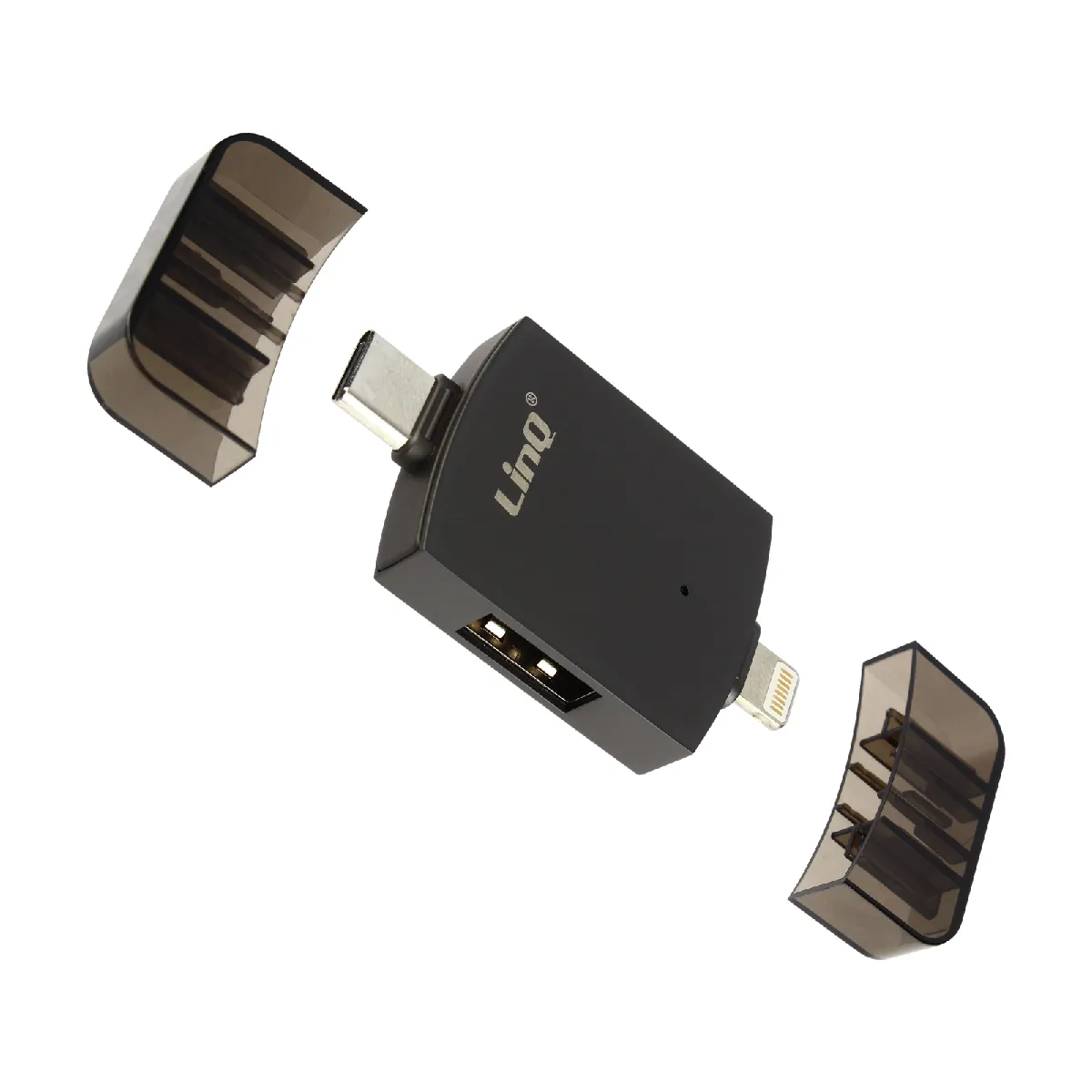 Linq Adaptateur Otg Usb-C Lightning Vers Usb 3.0