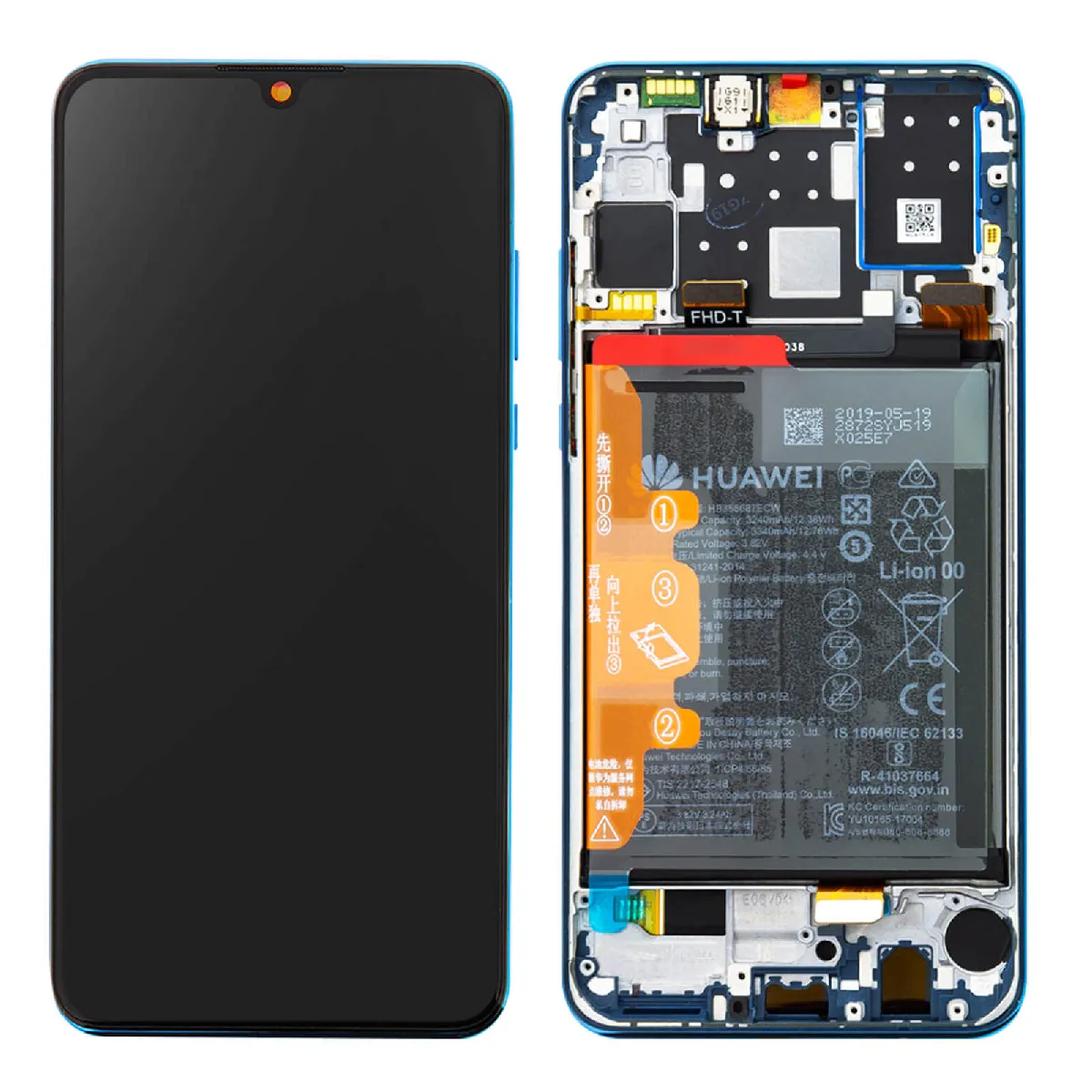 Huawei P30 Lite Écran LCD et batterie Original