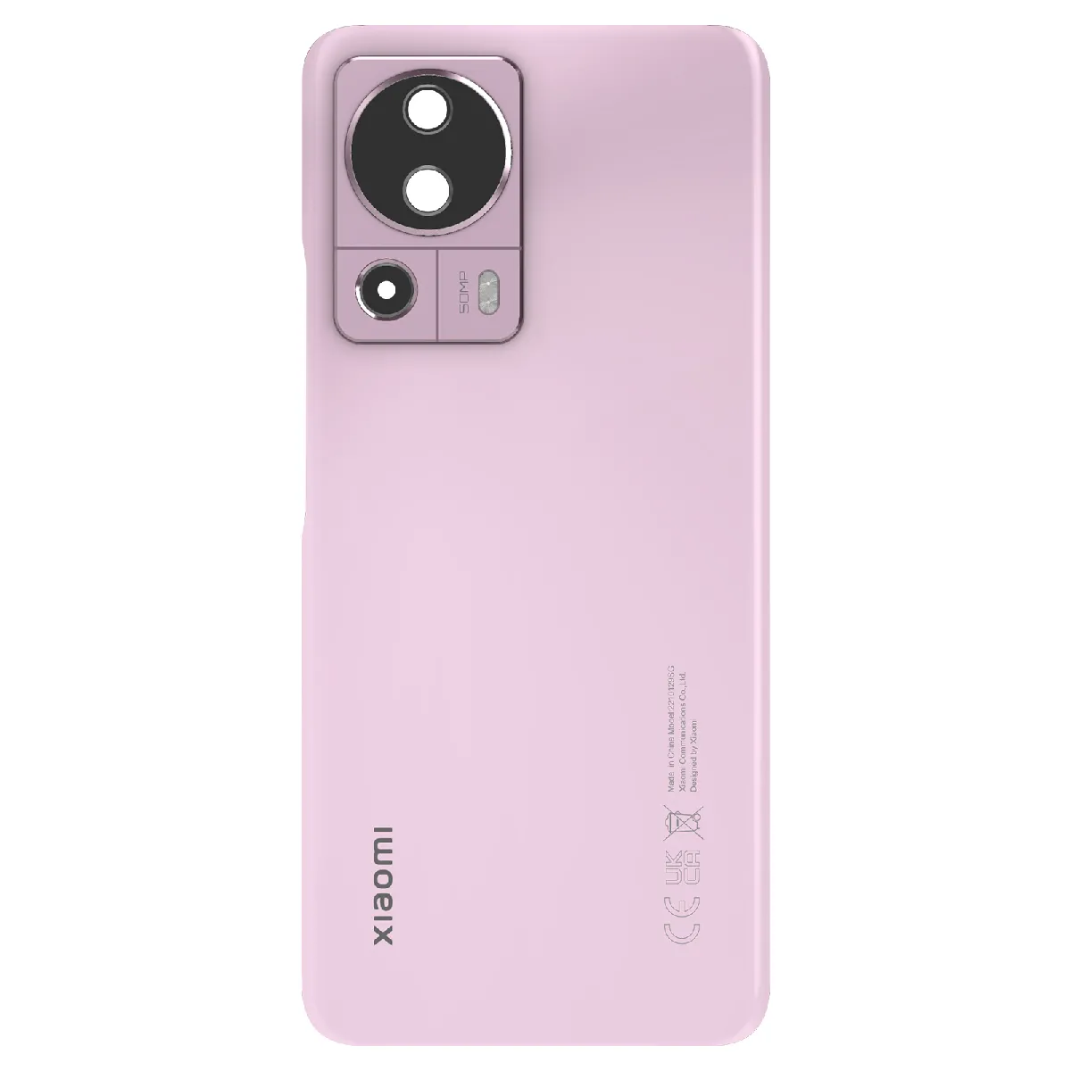 Xiaomi Rose Vitre Arrière Pour 13 Lite Original Service Pack