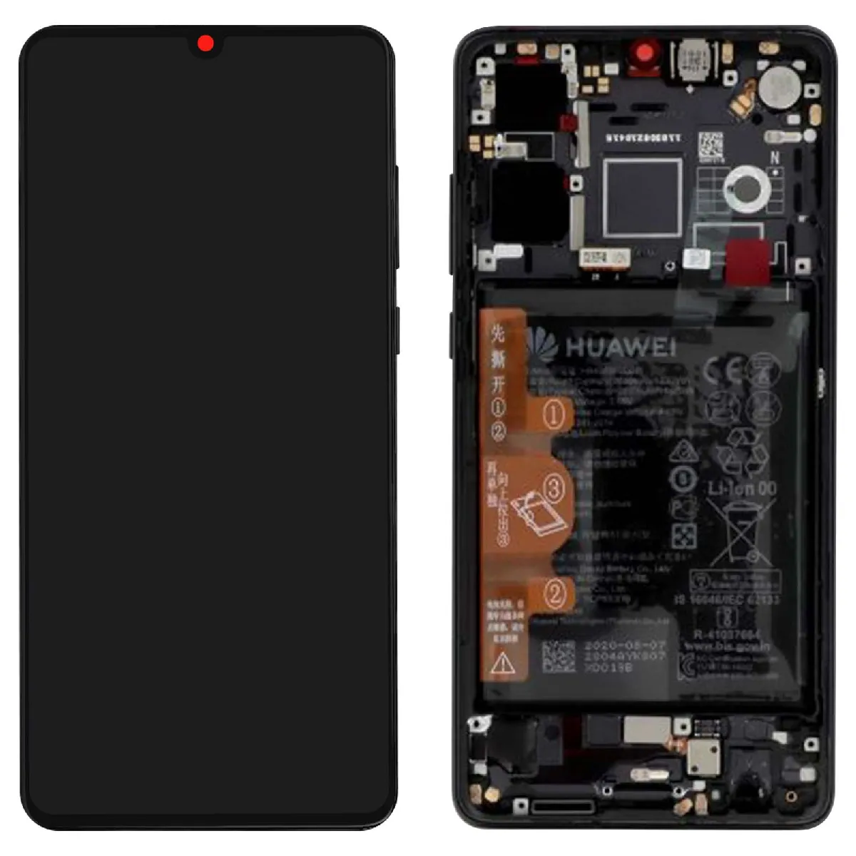 Huawei P30 Bloc Complet Écran LCDBatterie