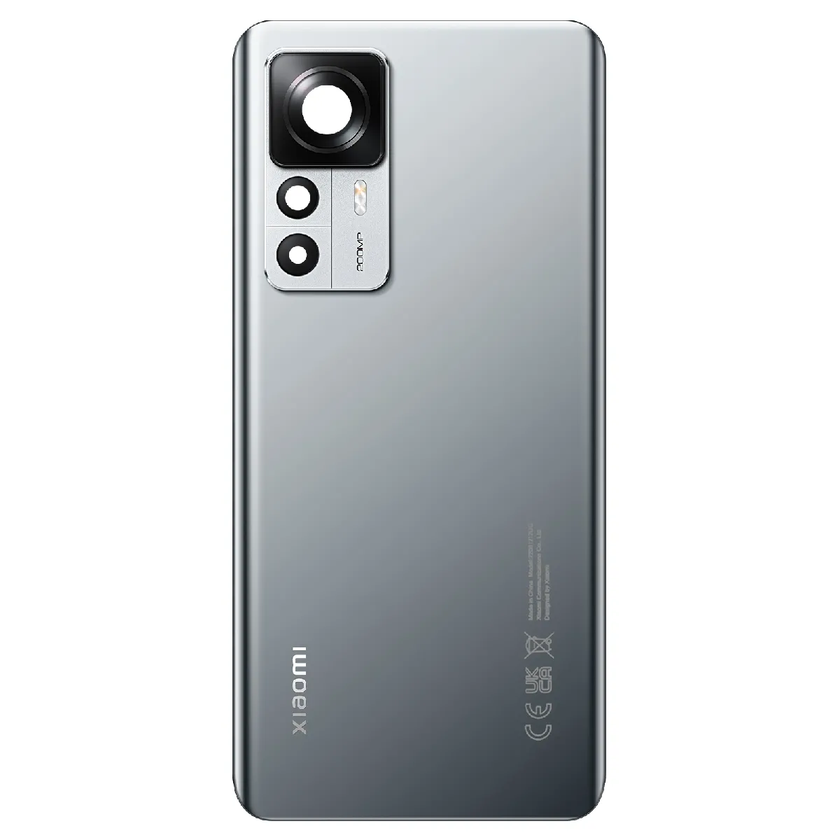 Xiaomi Argent Vitre Arrière Pour 12T Pro Original Service Pack