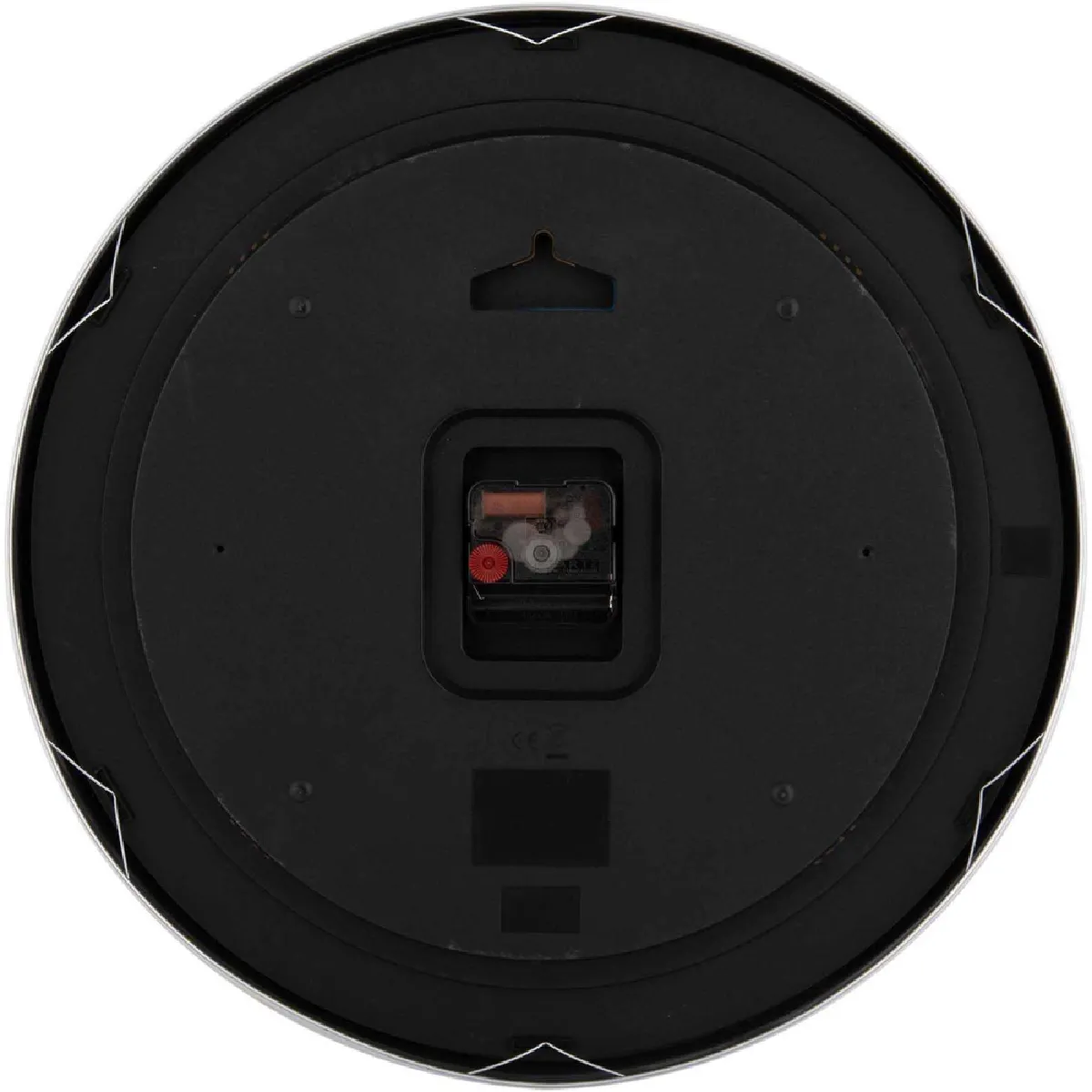 Karlsson KA5297RD Horloge Spider Chiffres Rouge Métal avec Plastique