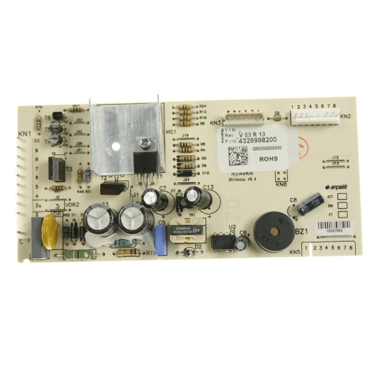 Beko Platine Controle B794 Fnf Yeni Gorunus Argent - vue 1