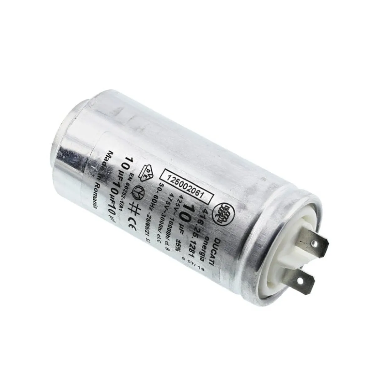 FAURE  Condensateur moteur pour s&egrave;che-linge - 10 &micro;F
