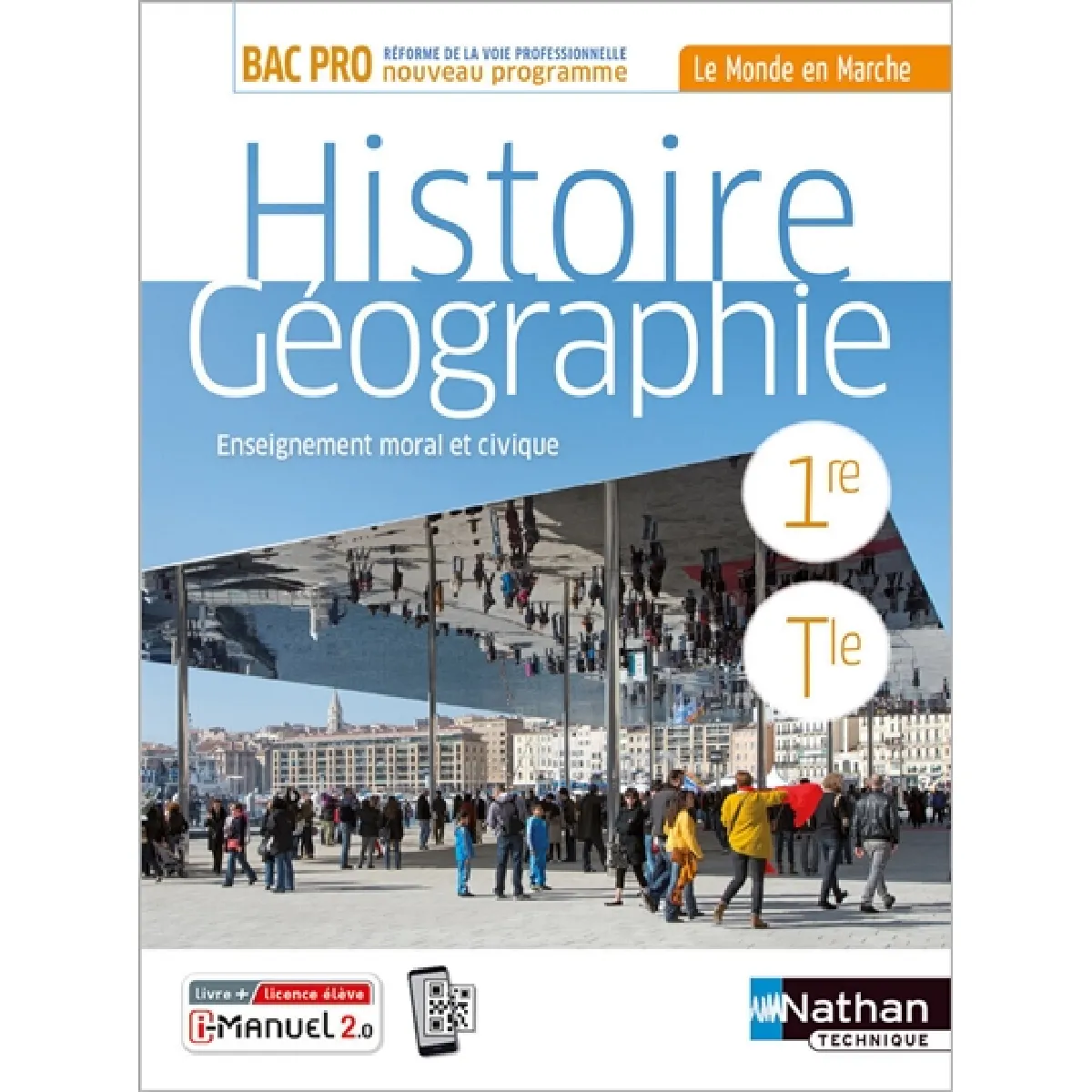 Histoire géographie, enseignement moral et civique, 1re, terminale bac pro : nouveau programme 2020