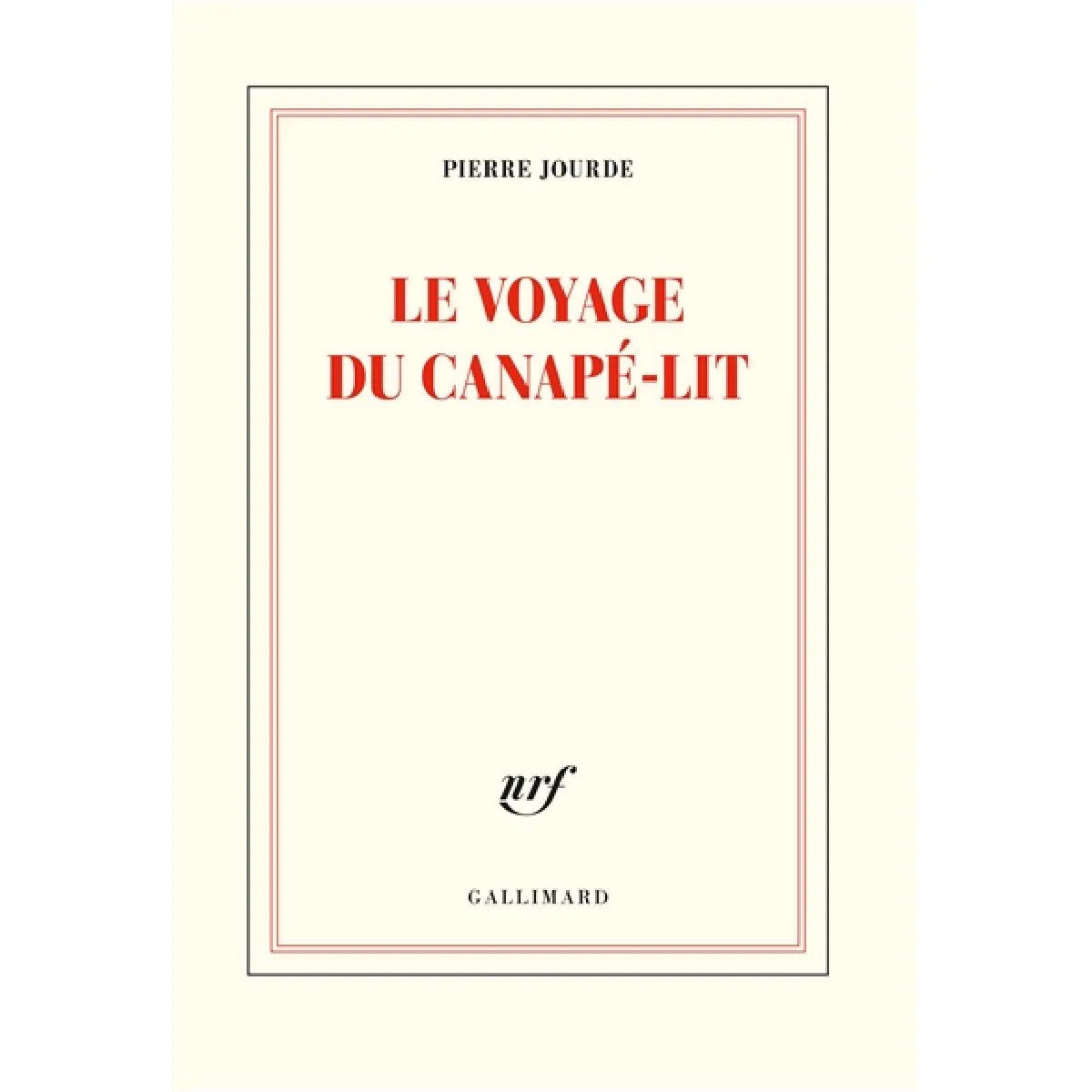 Le voyage du canapé-lit