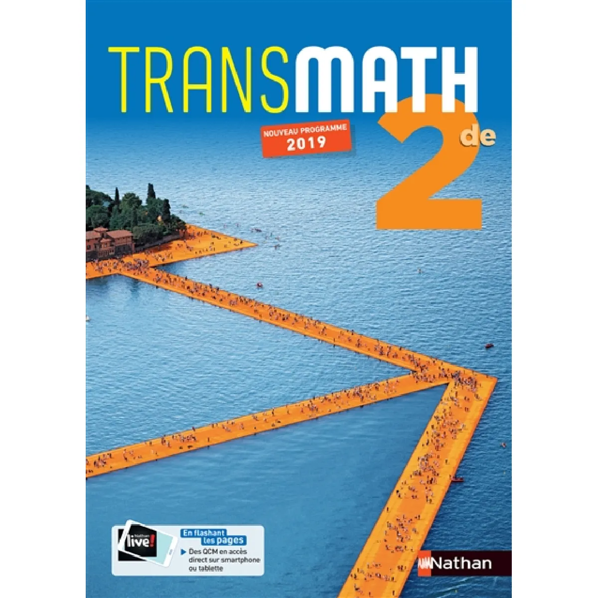 Nathan Clair Transmath 2De - Manuel - 2019 Manuel De L'élève, Edition 2019 - Christian Lixi - Relié - Scolaire / Universitaire - Image 3
