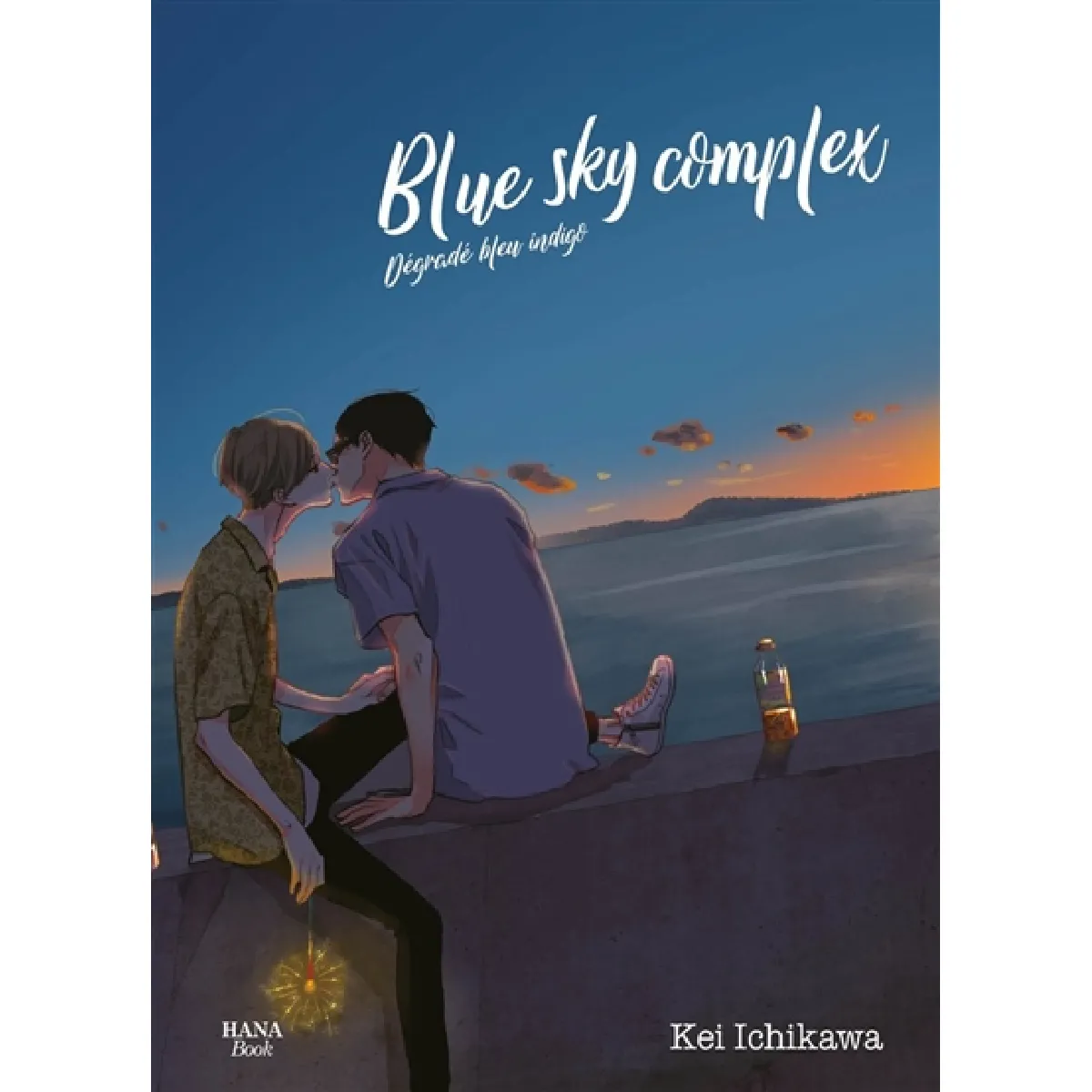 Bleu Blue Sky Complex. Dégradé Indigo
