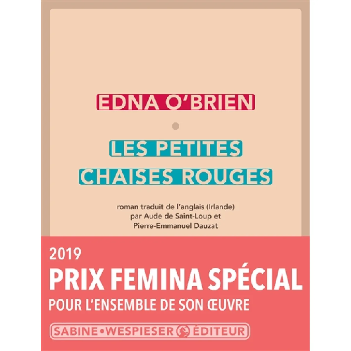 Sabine Wespieser Eds Homme Les Petites Chaises Rouges - Edna O'brien - Broché - Roman - Image 3