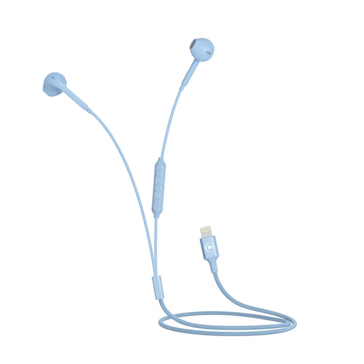 Ecouteurs filaires bouton Force Play - vue 3