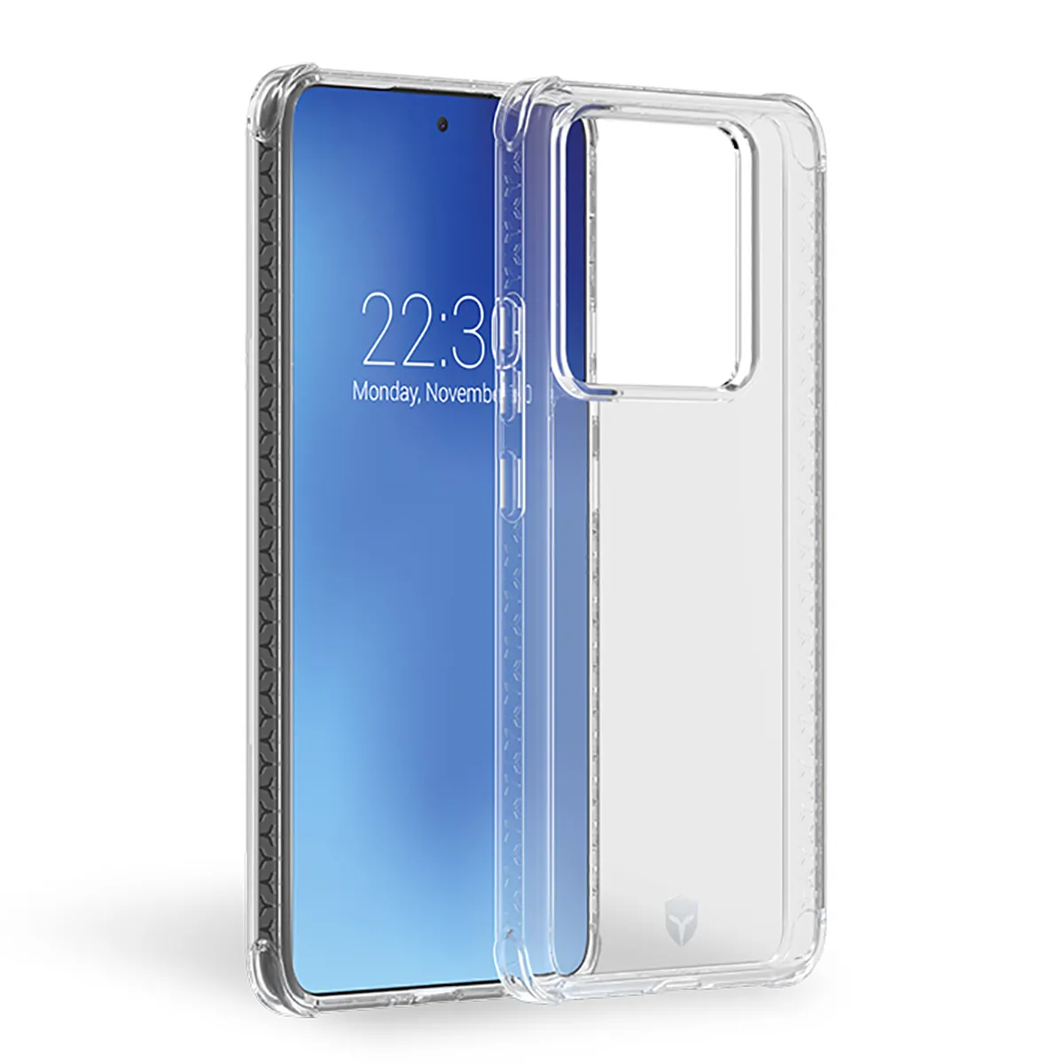 Coque Silicone Renforcée + 2 Verres Trempés Pour Xiaomi Note 14 5G - Transparente - Neuf