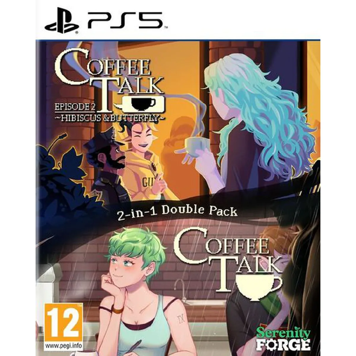 Just For Games Jeu Vidéo Serenitys Coffee Talk Double Pack