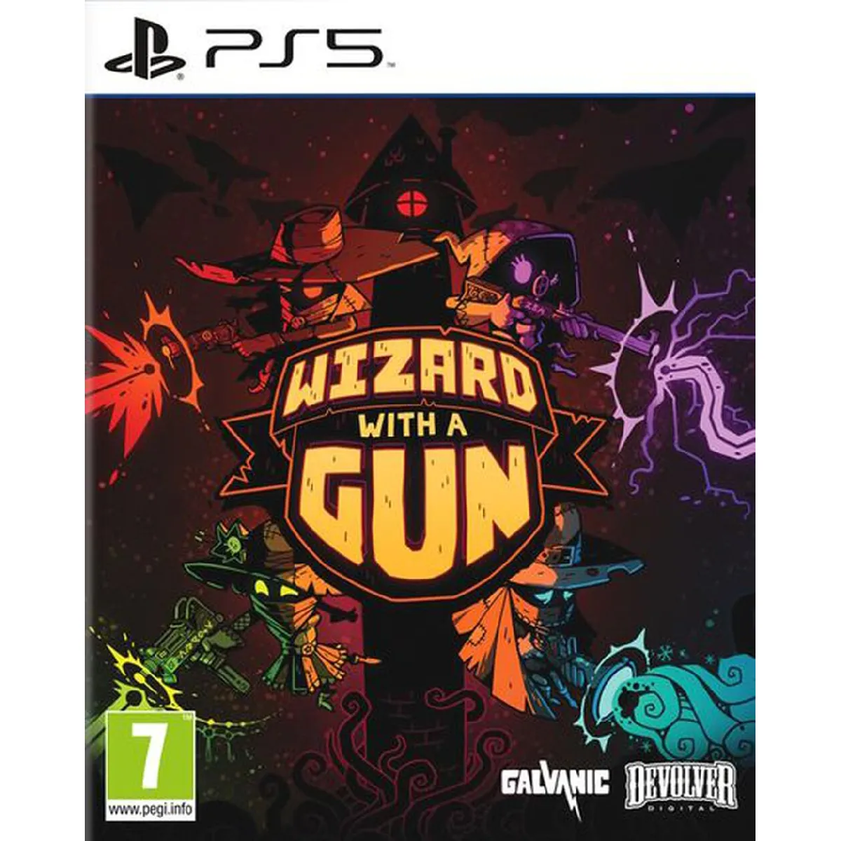 WIZARD WITH A GUN PS5 FR NEW (GAME IN ENGLISH/FRANCAIS/DE/ES/PT) - Image 3