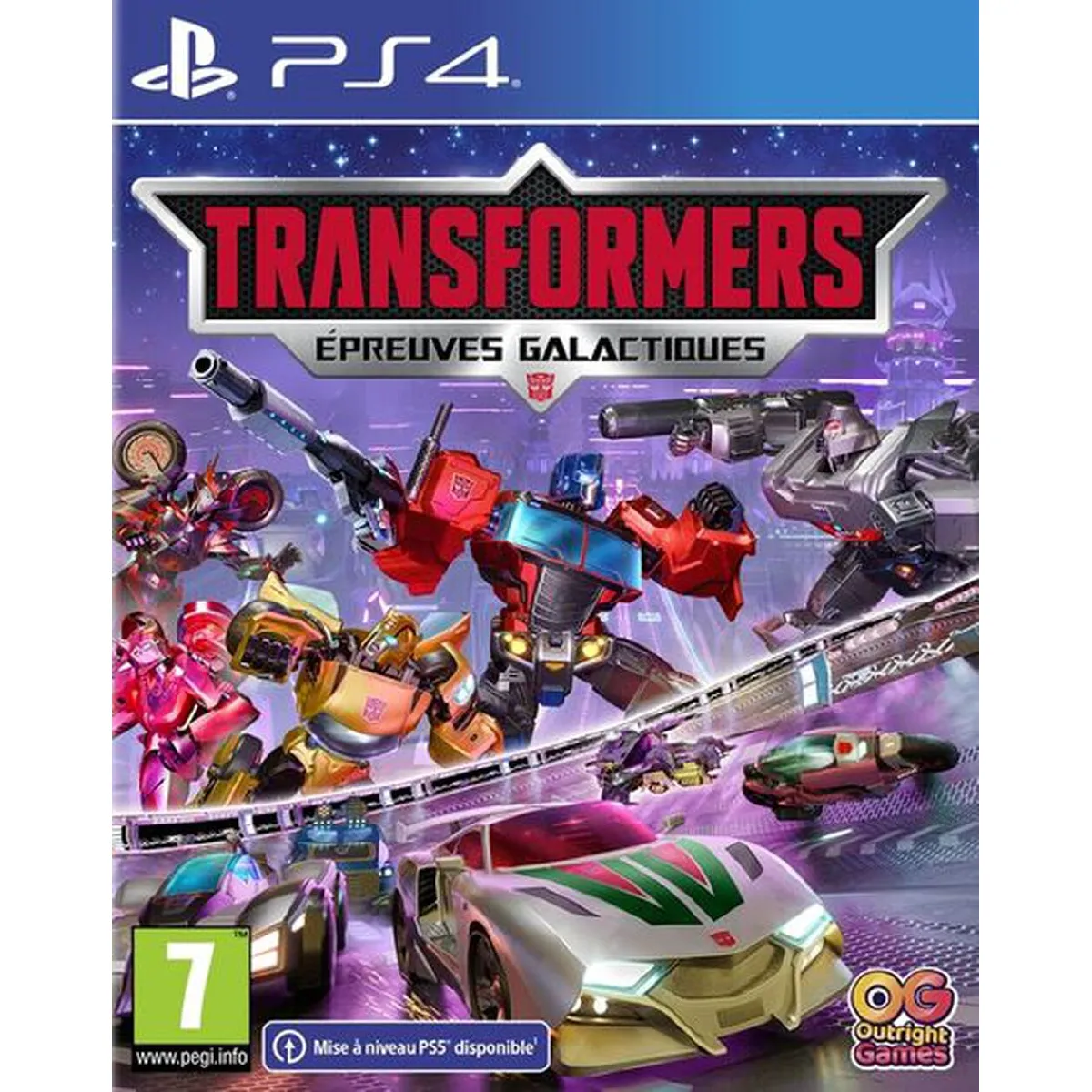 Outright Games Jeu De Course Arcade Transformers - Ps4