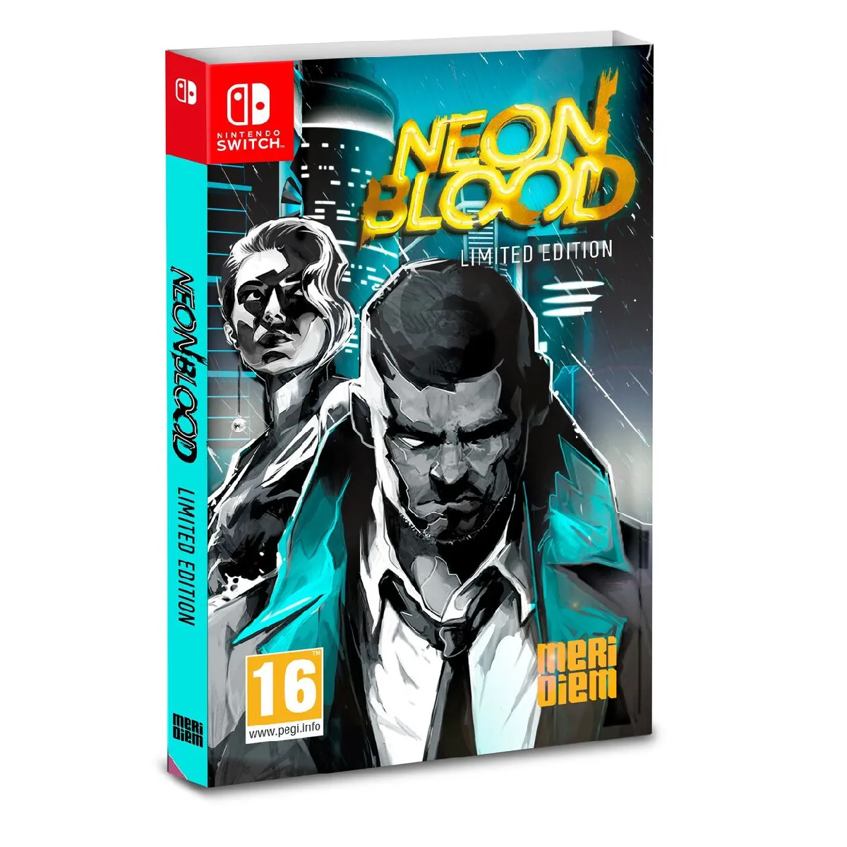 Meridiem Jeu Vidéo Neon Blood Limited Edition - Nintendo Switch