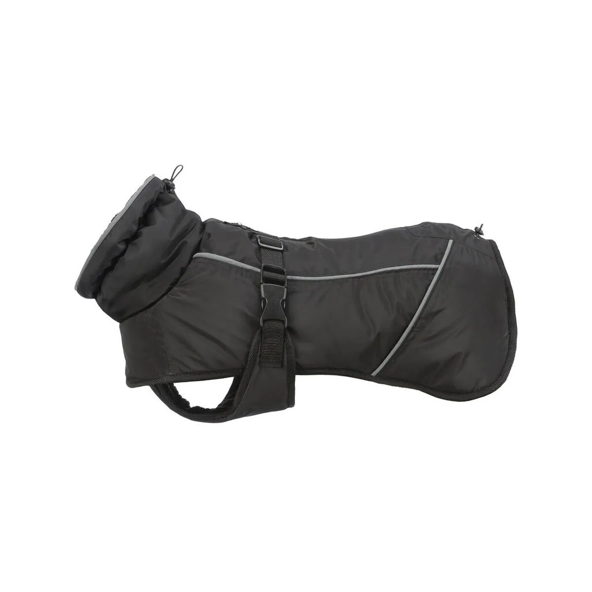 Trixie Noir Manteau Pour Chien