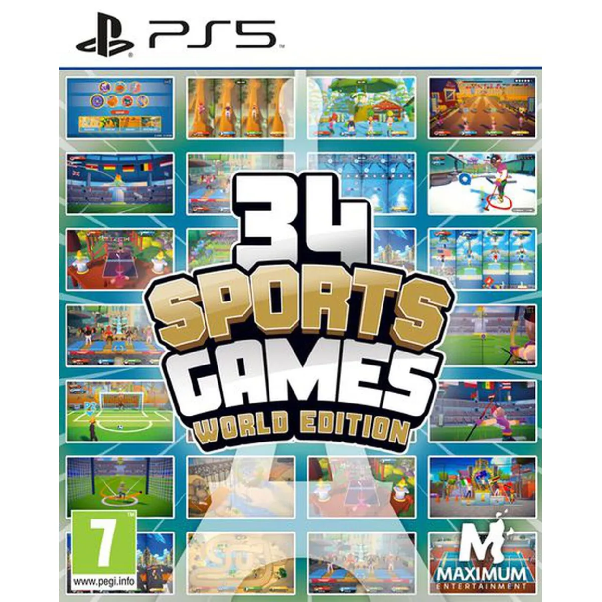 Just For Games 34 Sports Games - World Edition - Ps5