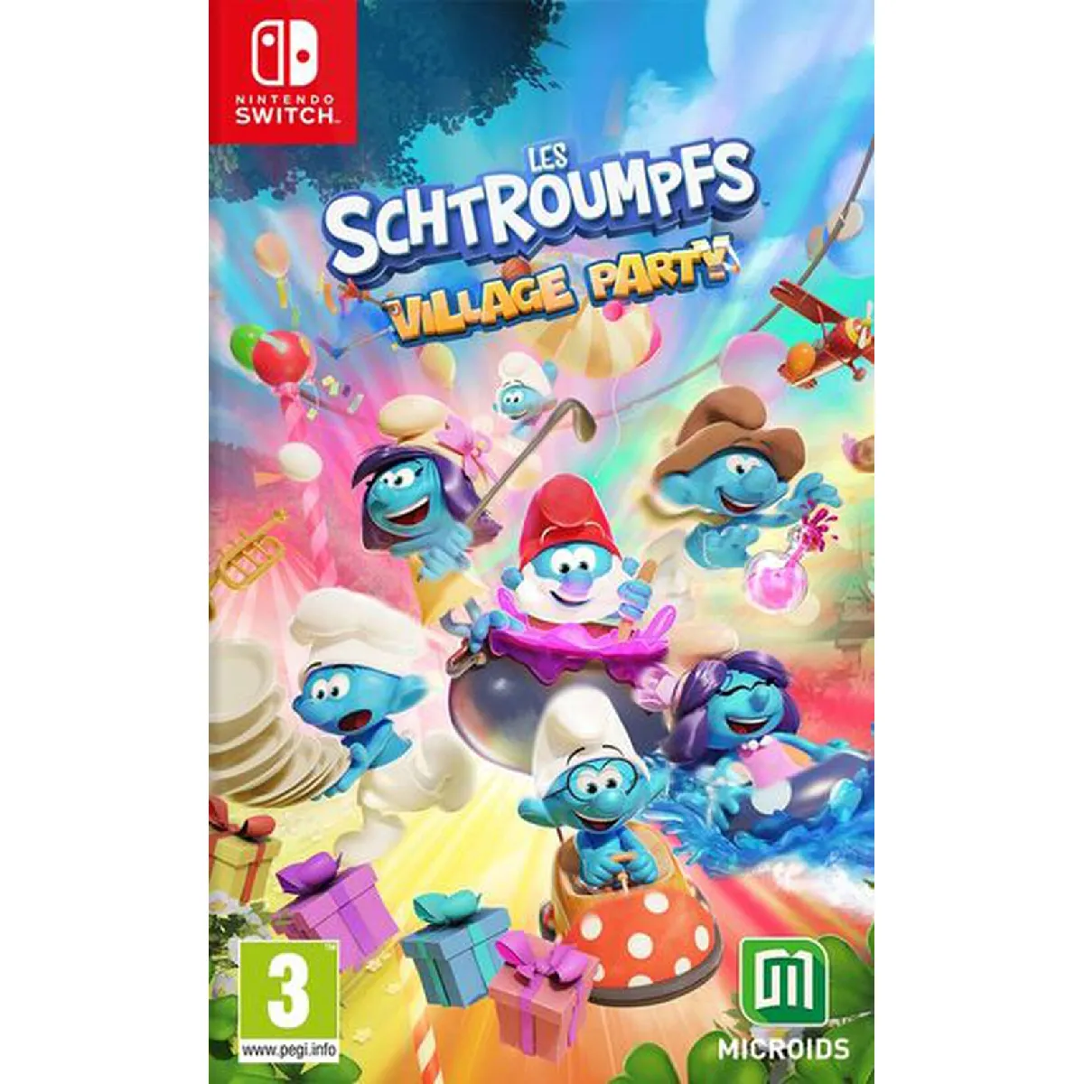 Mdf- Microids Distribution Les Schtroumpfs Village Party Nintendo Switch - Image 4