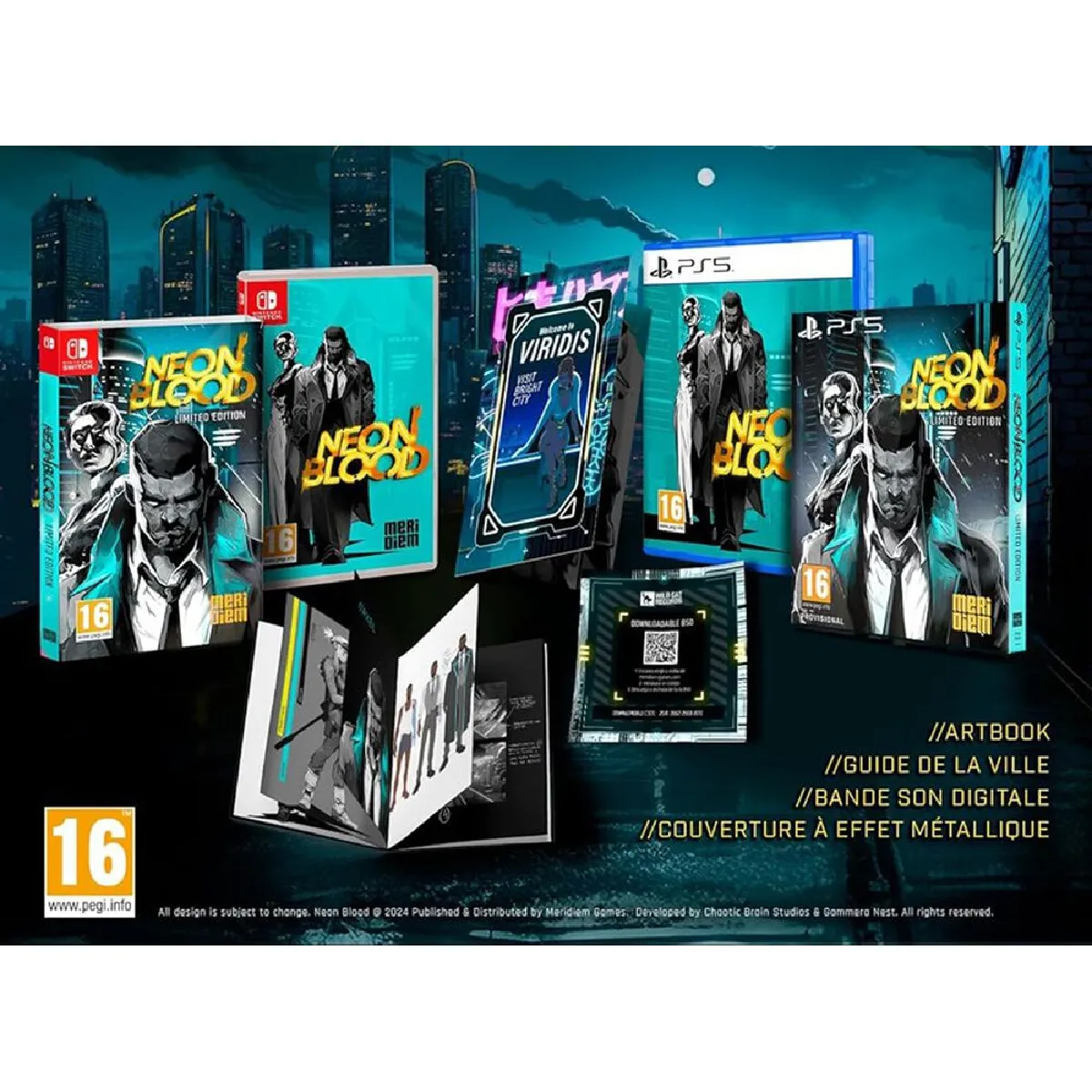 Microids Neon Blood Limited Edition Ps5 - Image 4