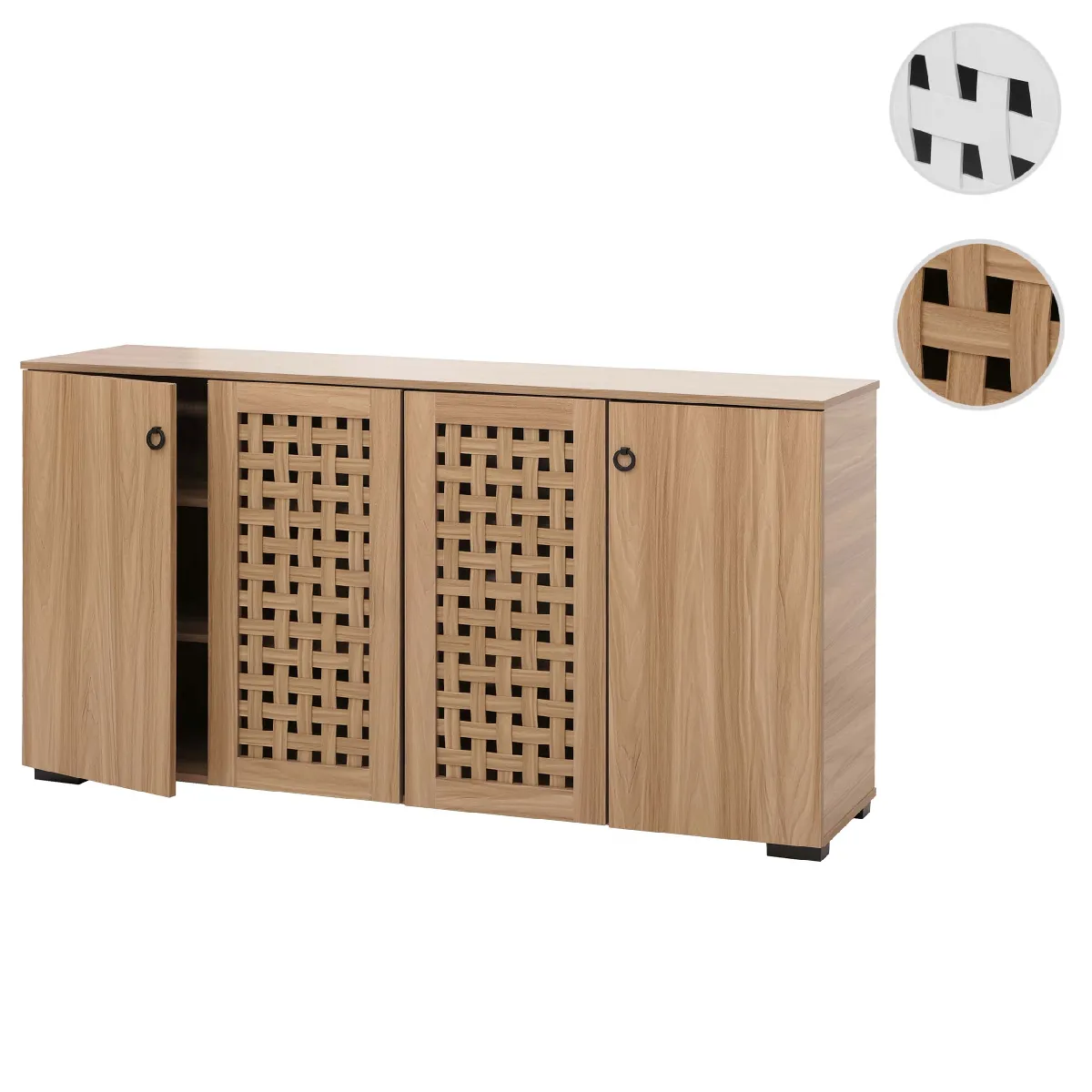 Mendler Buffet N87 design 3D - Marron Mendler Buffet N87 design 3D - Marron