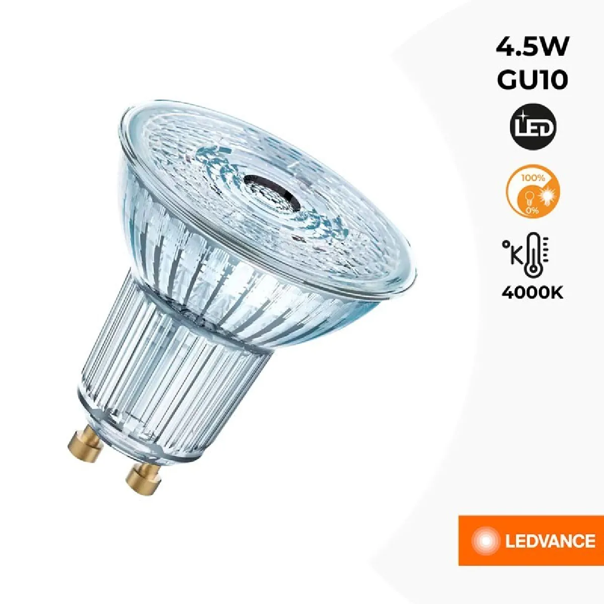 Osram Ampoule Led Gu10 Par16 Dimmable