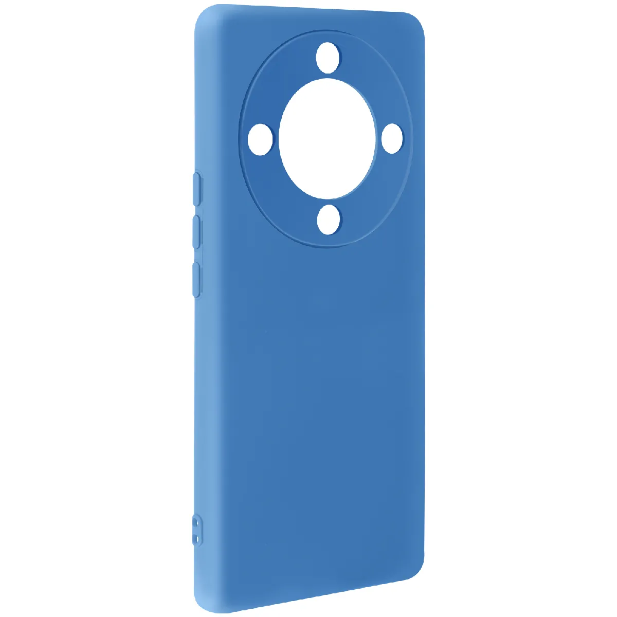 Avizar Bleu Coque Pour Honor Magic 5 Lite 5G Semi-Rigide Soft-Touch Anti-Traces