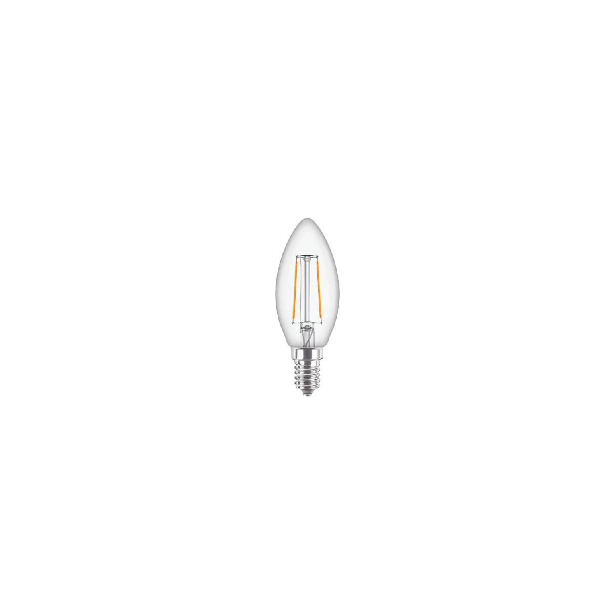 Philips Hue Blanc Ampoule Led E14 B35 Filament Candlend 2W 250 Lm Chaud 2700K