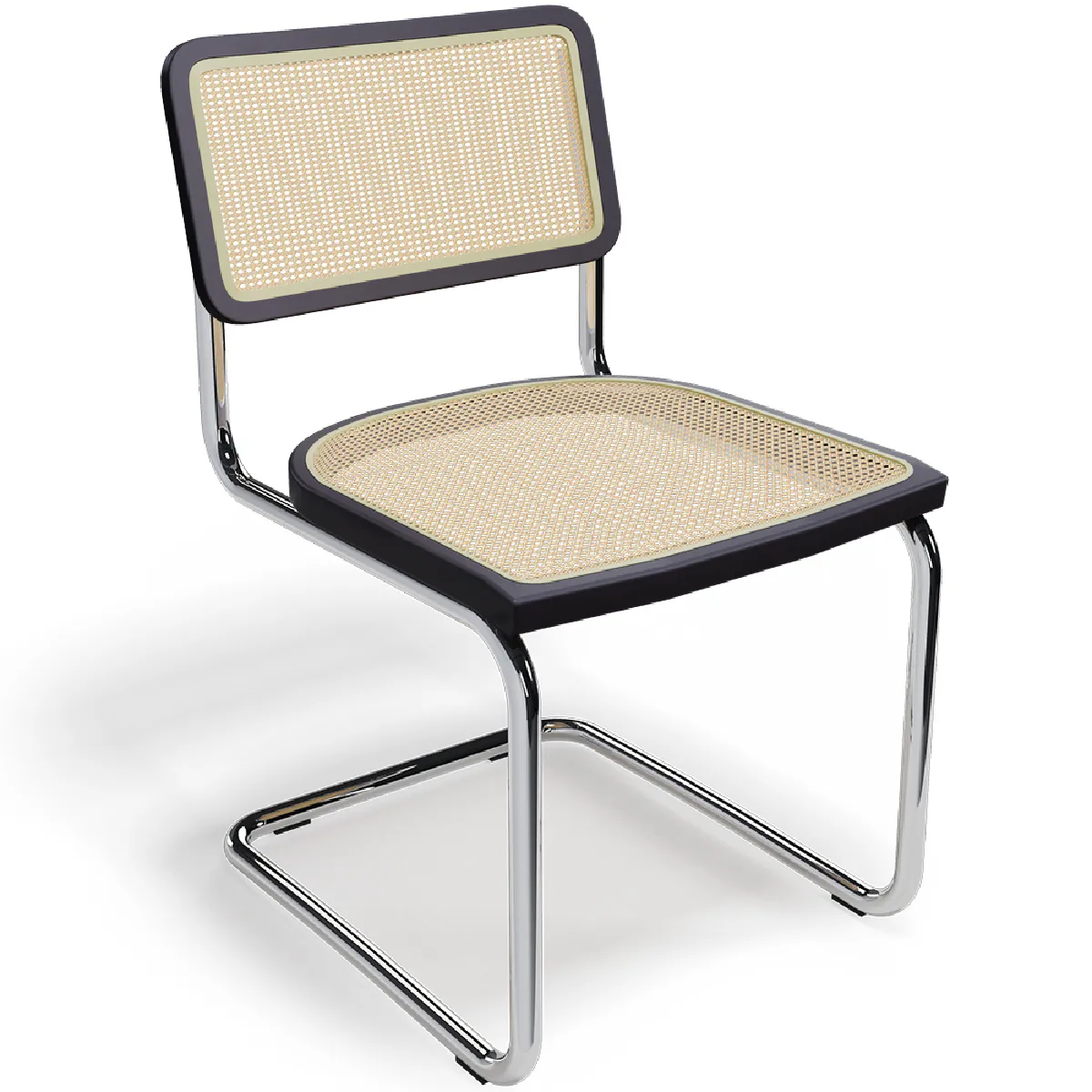 Chaise de salle à manger de style Boho Bali - Lumba Noir Chaise de salle à manger de style Boho Bali - Lumba Noir