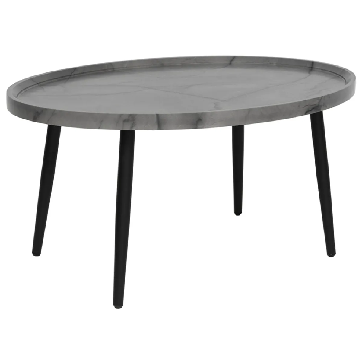 Comparer les prix de Lisa Design Helsinki - Table basse - Effet marbre