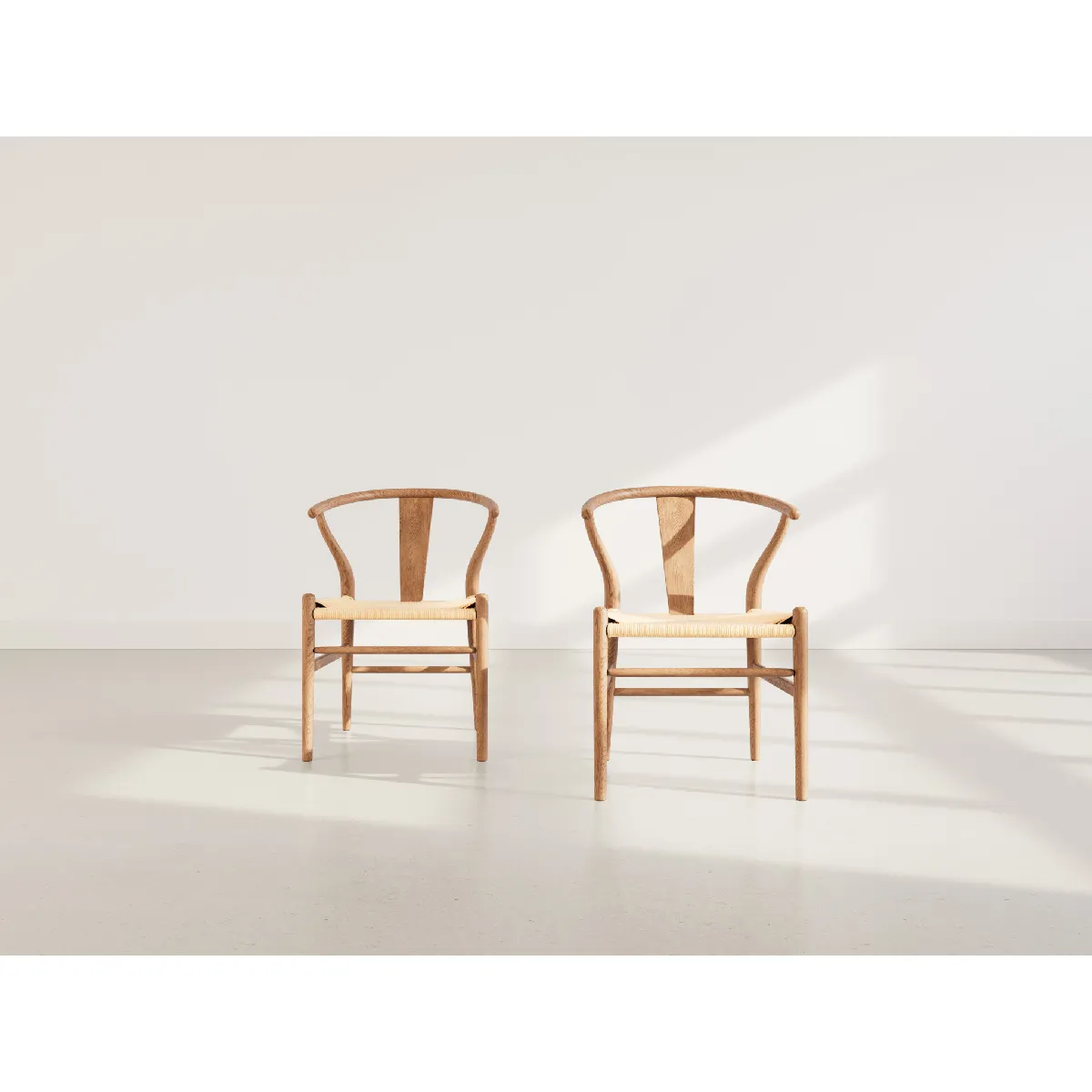 Bergen - lot de 2 chaises - bois d'hêtre Bergen - lot de 2 chaises - bois d'hêtre