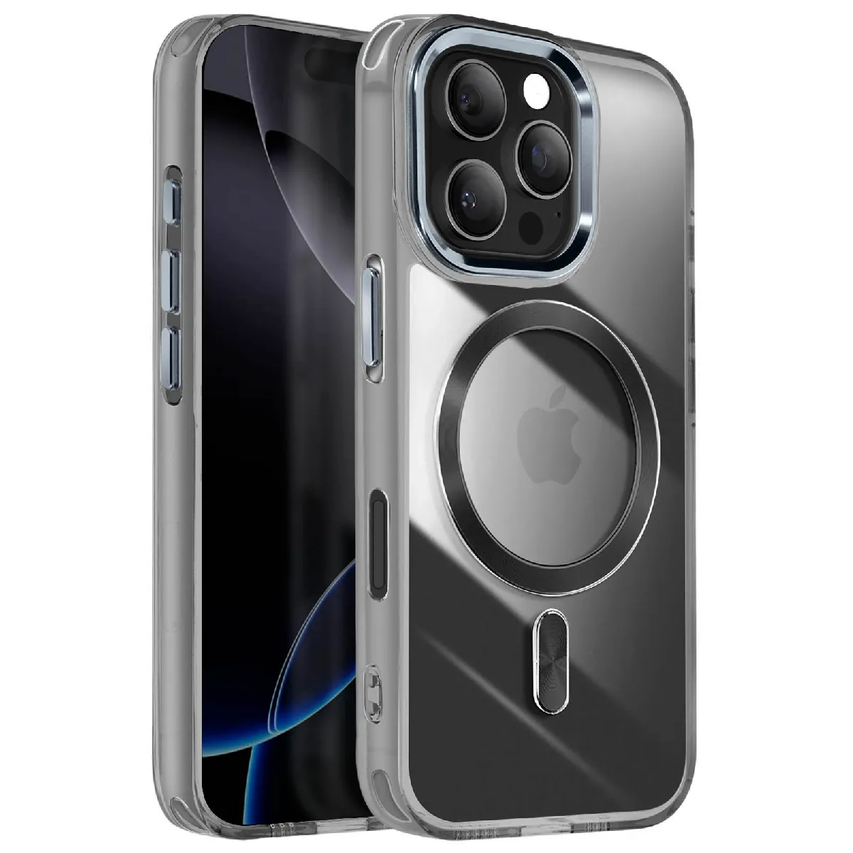 Avizar Noir Coque Iphone 16 Pro Max