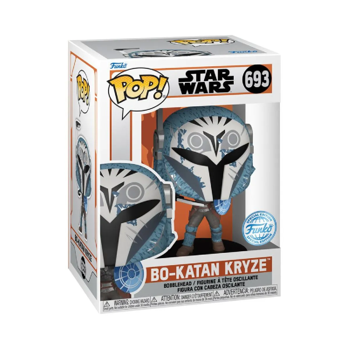 Funko Pop Star Wars Bo Katan Kryze with Shield - vue 1