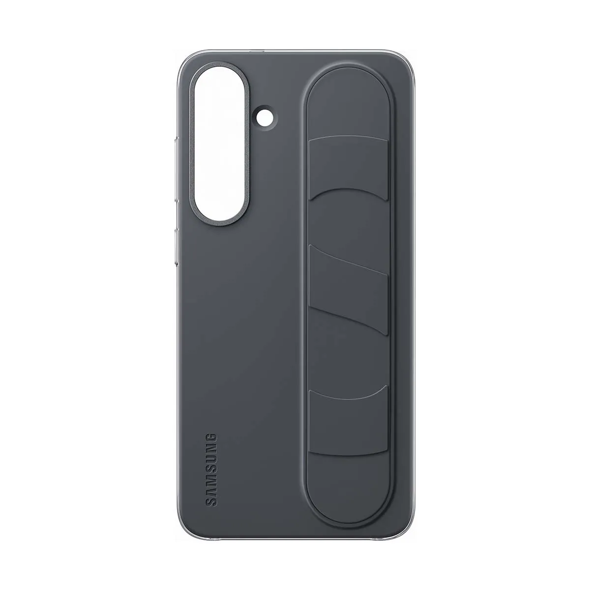 Samsung Coque Silicone Lanière Noir Galaxy S25+