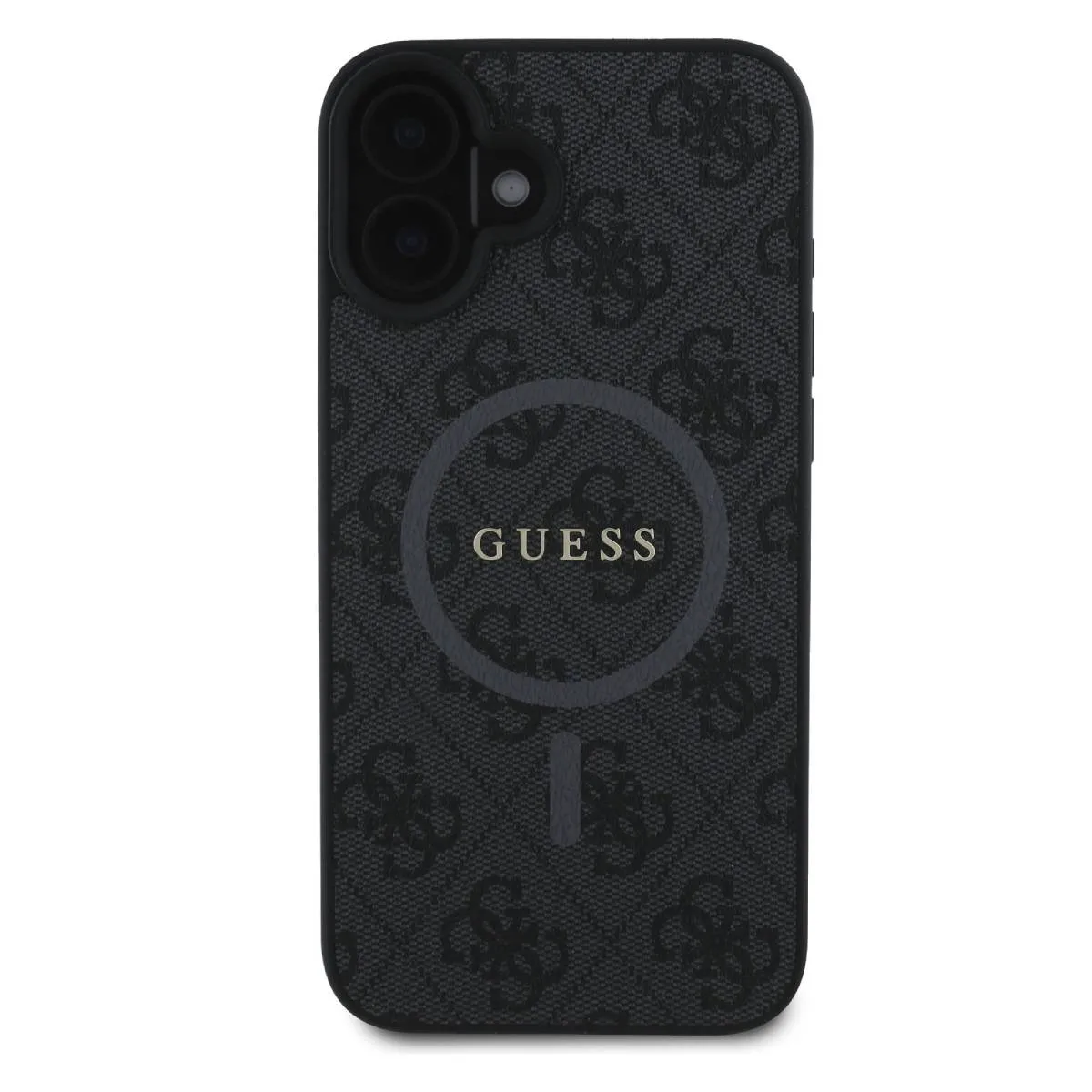 Guess Noir Coque De Protection Pour Iphone 16 Magsafe Imprimé 4G