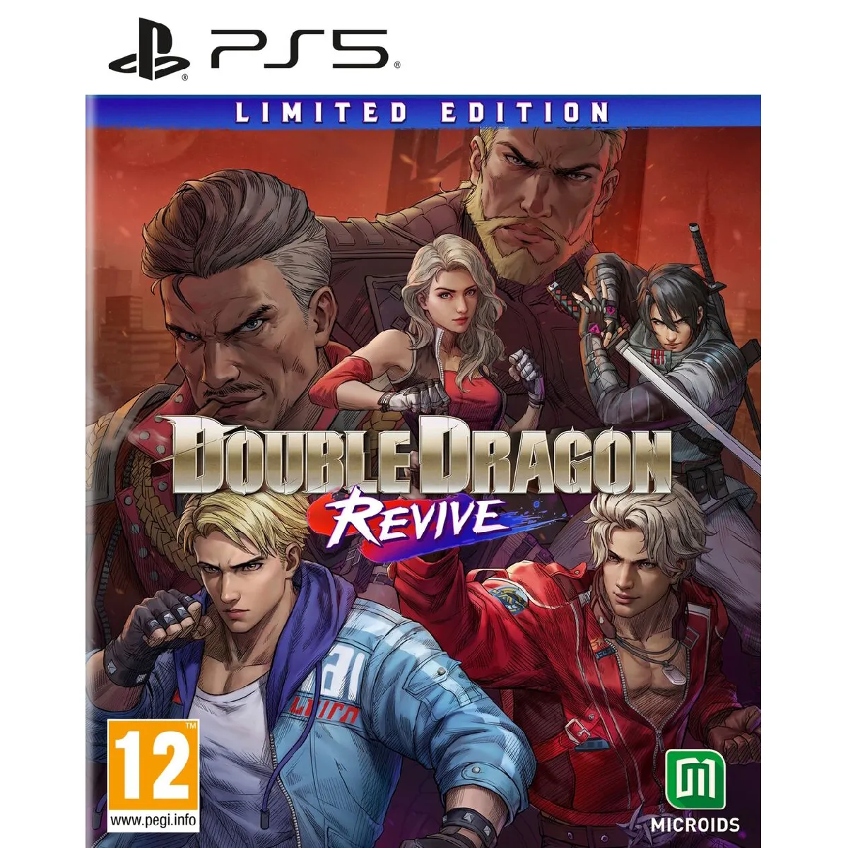 Double Dragon Revive - Limited Edition [PS5] [Blu-ray] - Image 3