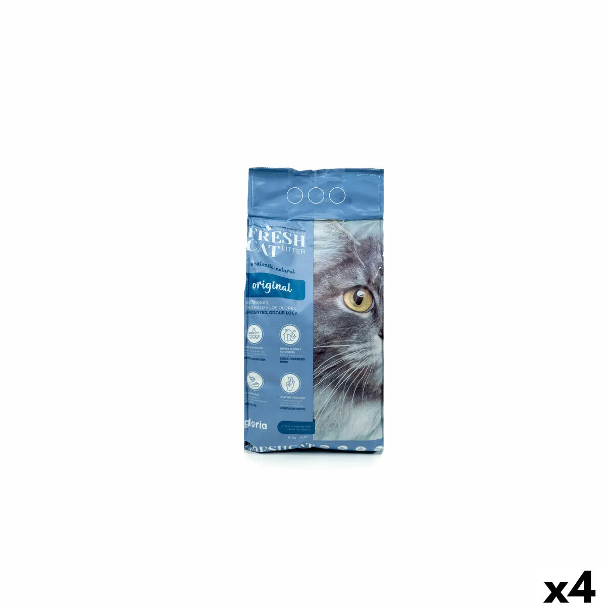 Comparer les prix de Gloria Sable pour chats 4 Unités