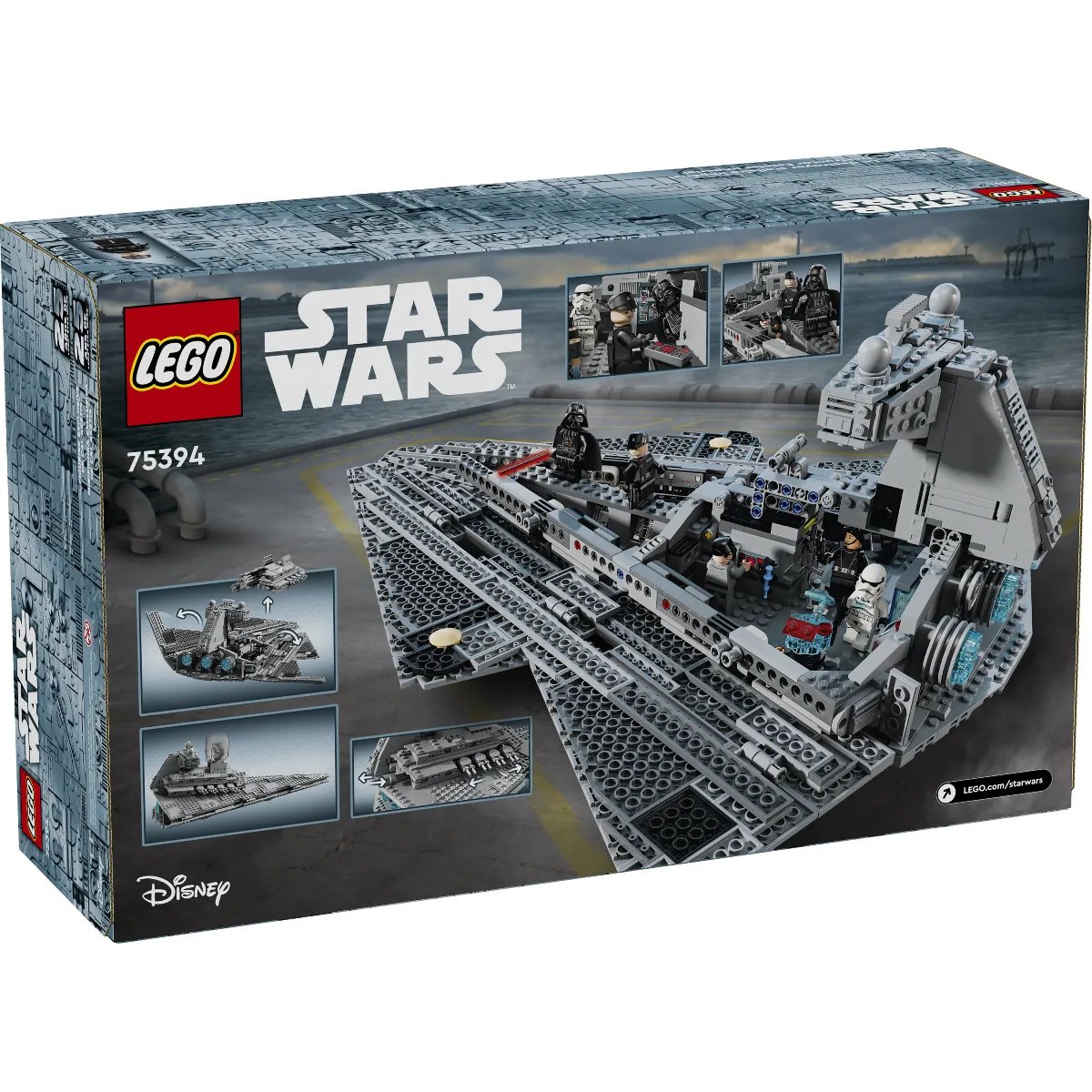 LEGO Star Wars Destroyer Stellaire de Classe Impérial 75394 - vue 3