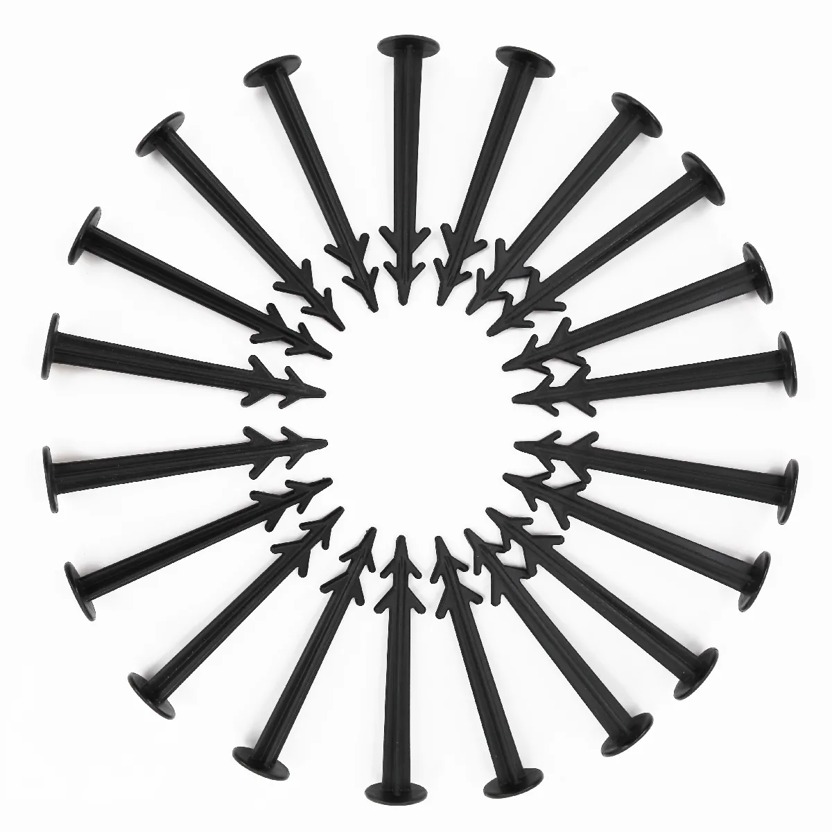 Meilleurs prix pour 250 ancrages pour filets, ancrages au sol pour filet de bassin, filet de protection contre les feuilles, filet de recouvrement