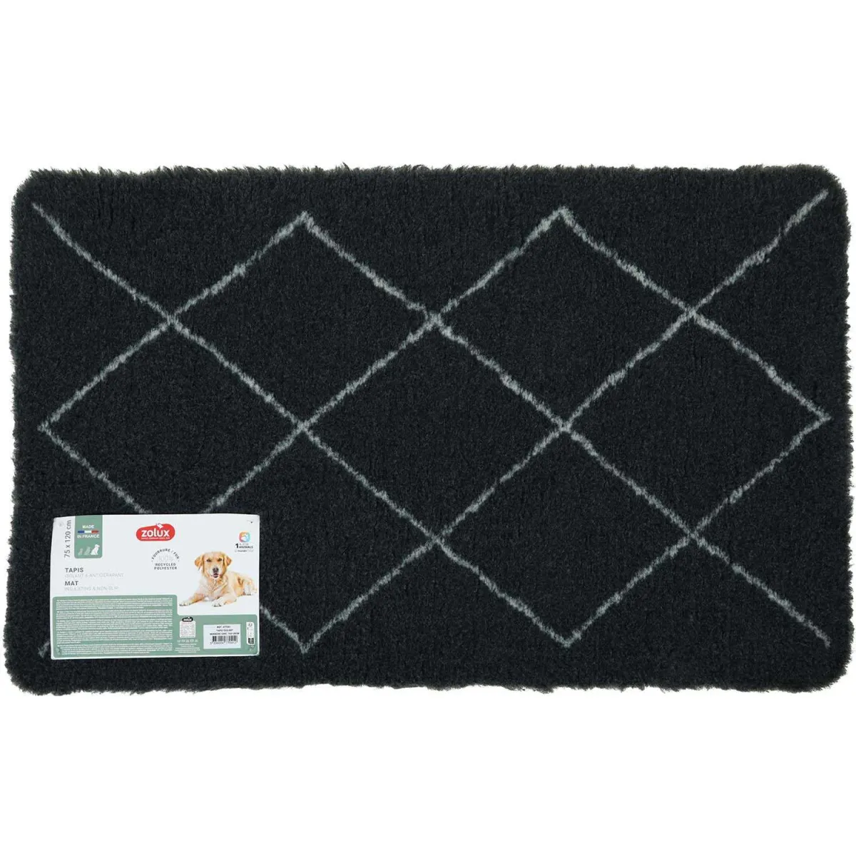 Meilleurs prix pour Tapis Isolant En Polyester Recyclé Berbère 120 X 75 Cm