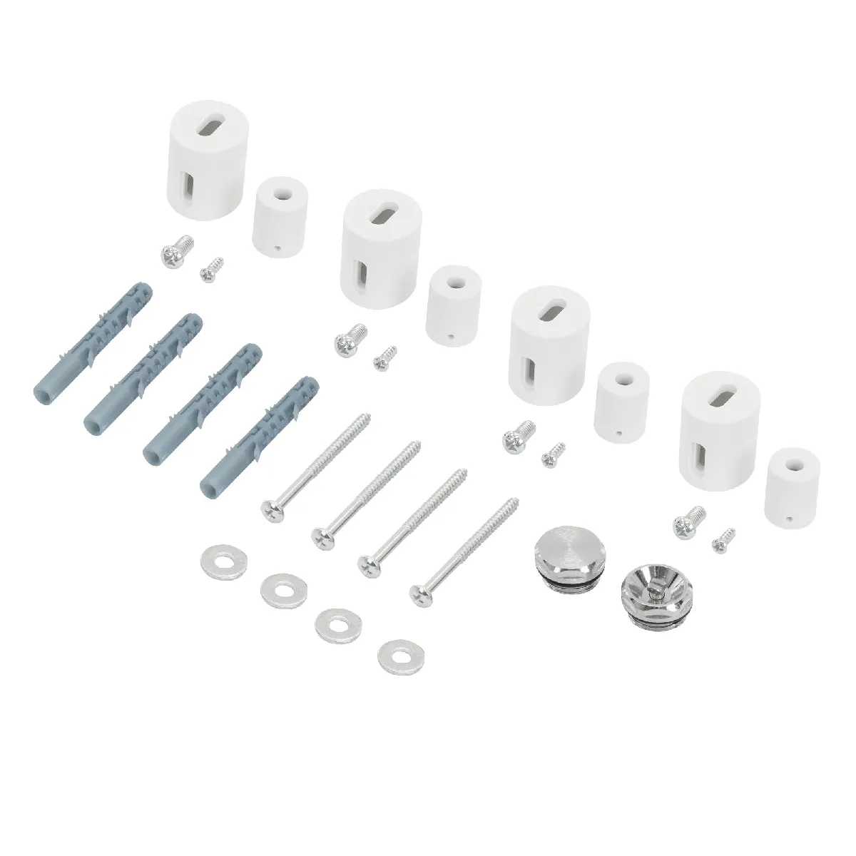Luxebath Blanc Fixation Radiateur Design Salle De Bain