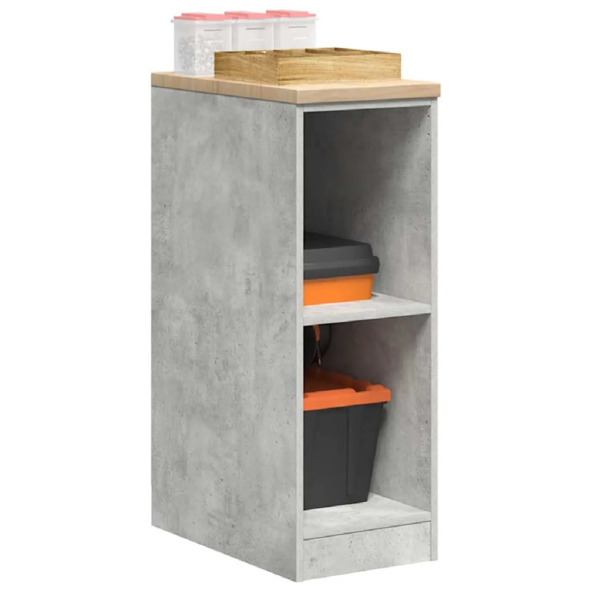 vidaXL Armoire de rangement de garage béton - vue 3