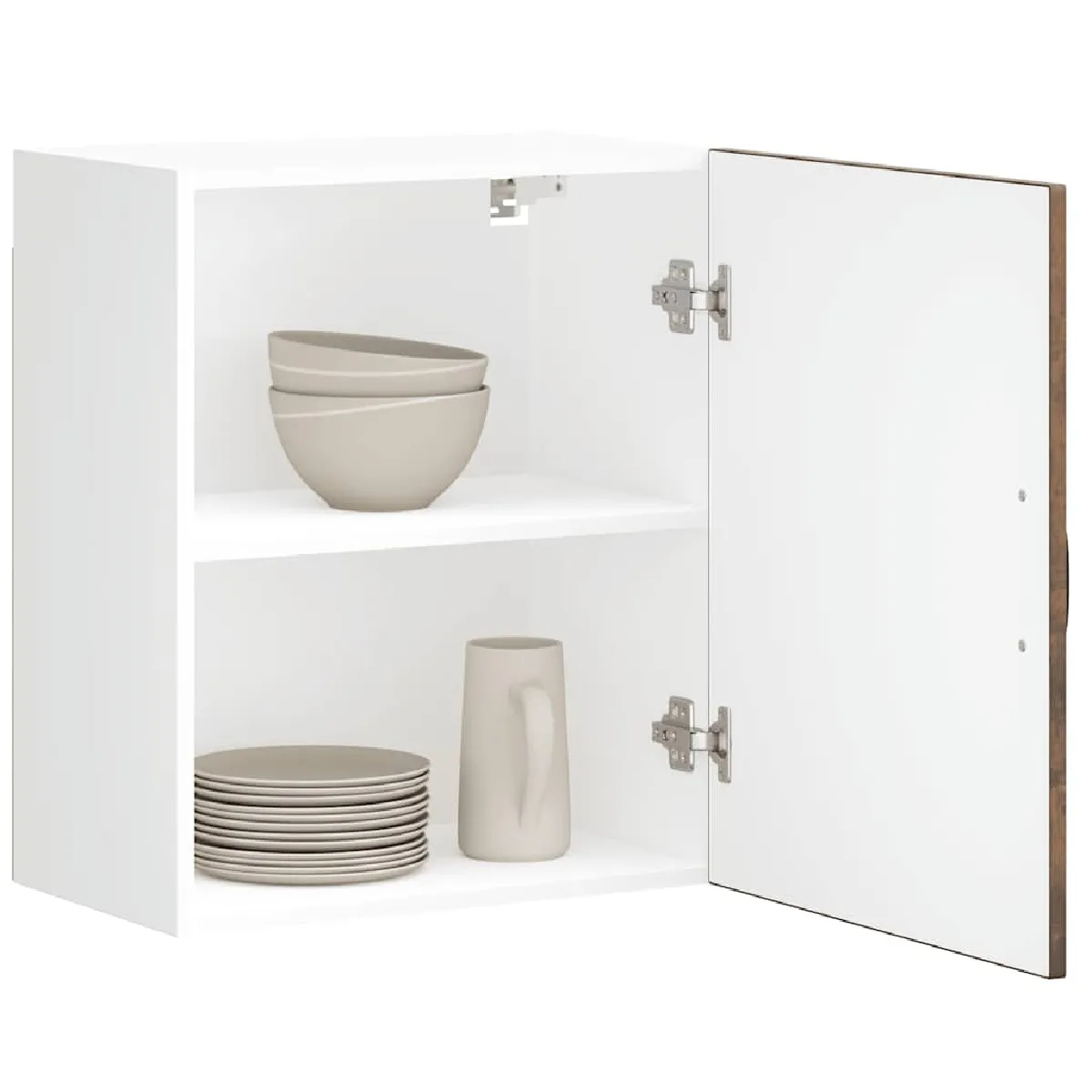 vidaXL Armoire murale de cuisine Lucca chêne fumé bois ingénierie - vue 2